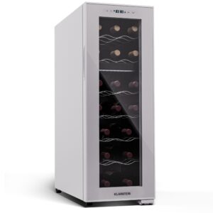 Klarstein Shiraz 18 Duo, chladnička na víno, 2 zóny, 58 l/18 fliaš, 5-18 / 5-18 °C, dotykové ovládanie