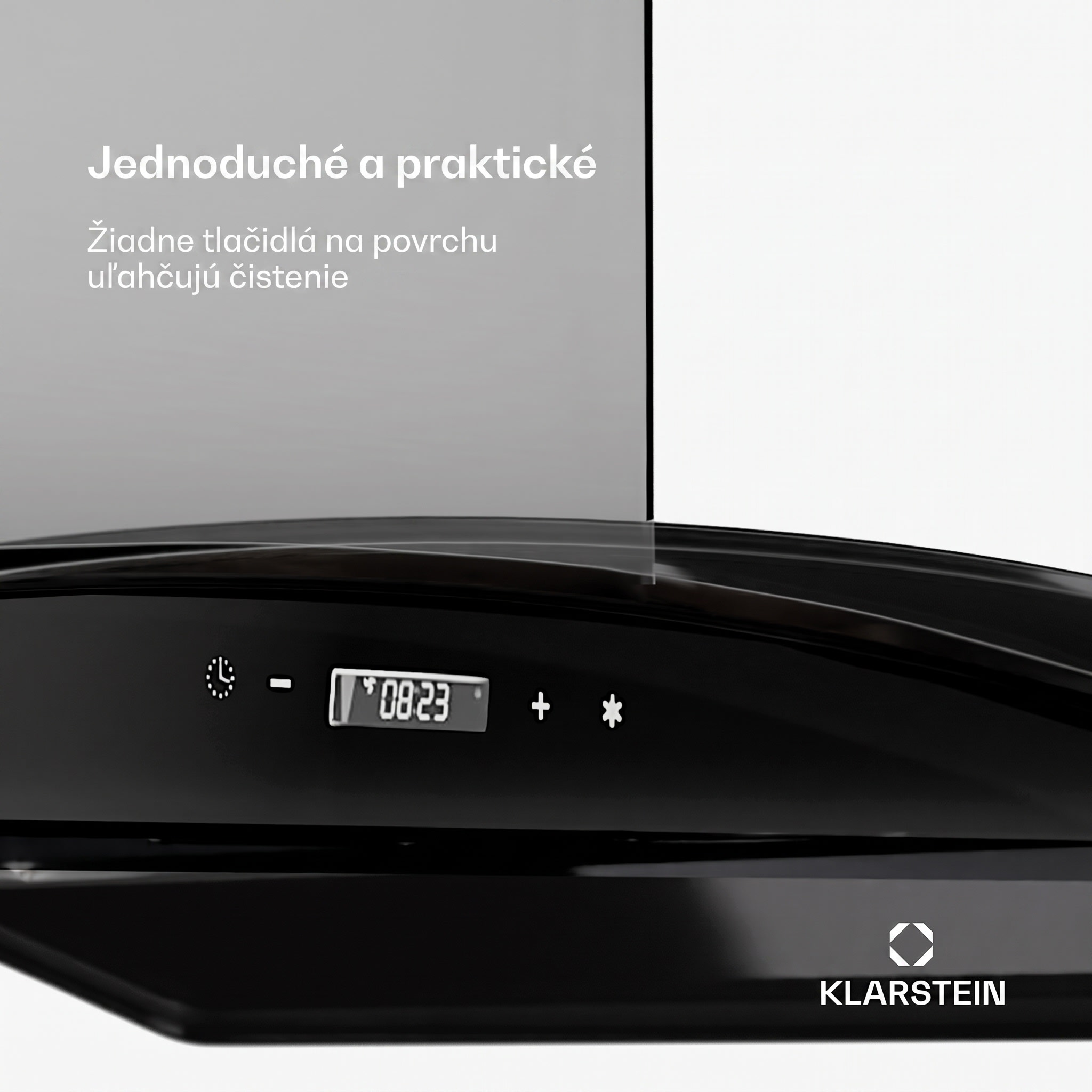 Klarstein Colette, digestor, 90 cm, 601 m³/h, energetická trieda A++, ušľachtilá oceľ, strieborný – Obrázok 5