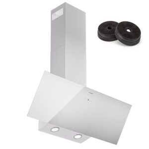 Klarstein Laurel 90, Digestor, 90 cm, odsávaný vzduch: 247 m³/h, LED dotyk
