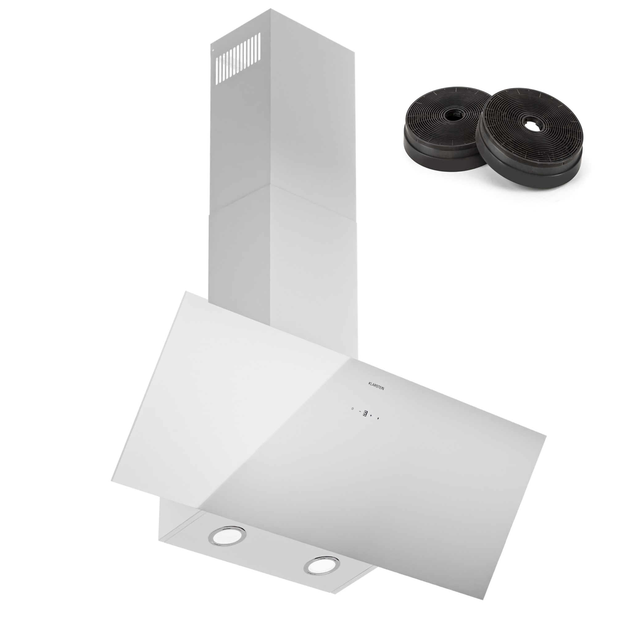 Klarstein Laurel 90, Digestor, 90 cm, odsávaný vzduch: 247 m³/h, LED dotyk