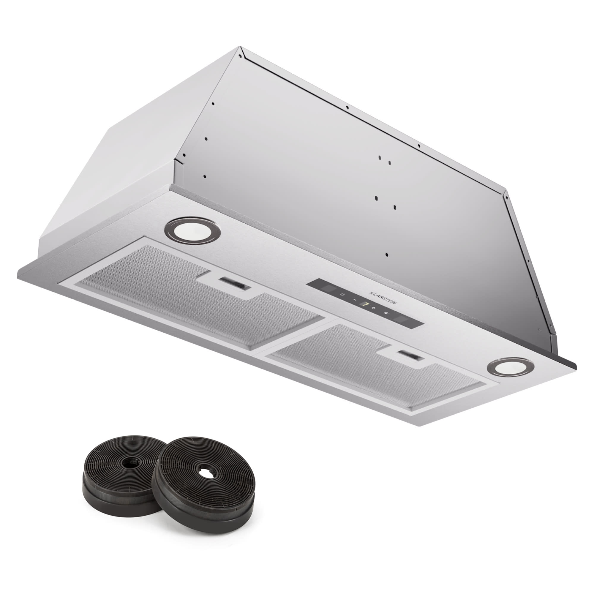 Klarstein Paolo 72 vstavaný Digestor 72 cm 520 m³/h LED Touch A++