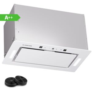 Klarstein Hektor Eco, digestor, 52 cm, 446 m³/h, dotykové ovládanie, sklo