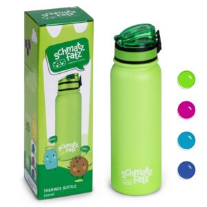 Klarstein schmatzfatz detská izolovaná fľaša na pitie 550 ml nerezová oceľ | ABS | BPA-free