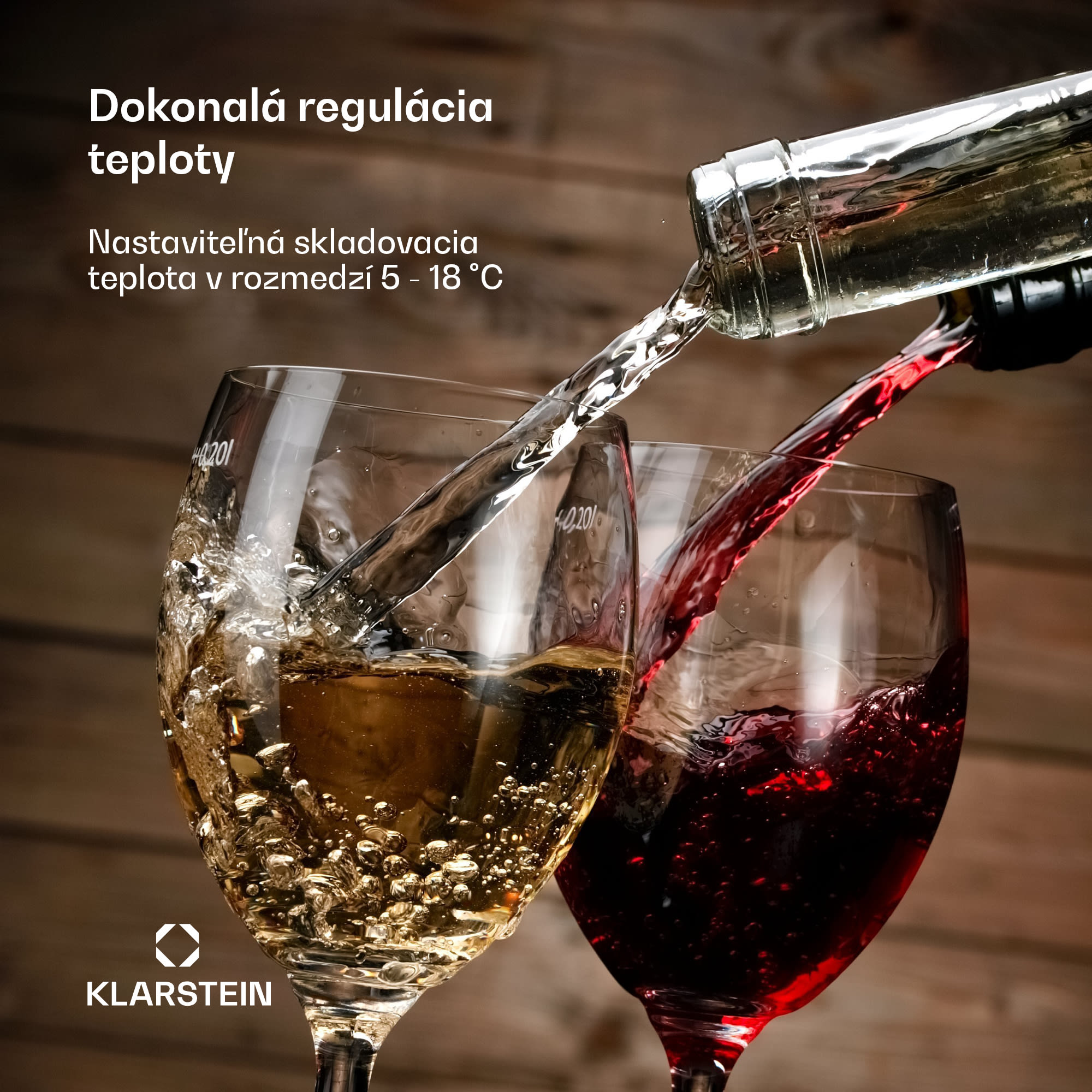 Klarstein Shiraz Premium Smart 24, chladnička na víno – Obrázok 3