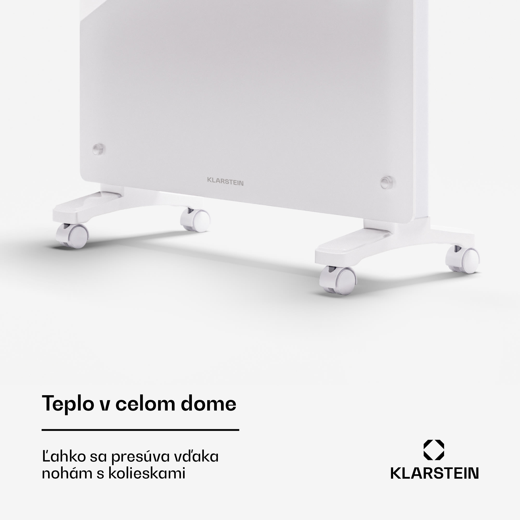 Klarstein Bornholm Smart 1500, konvekčné vykurovacie teleso, 1500W, WiFi, LED, IP24 – Obrázok 5