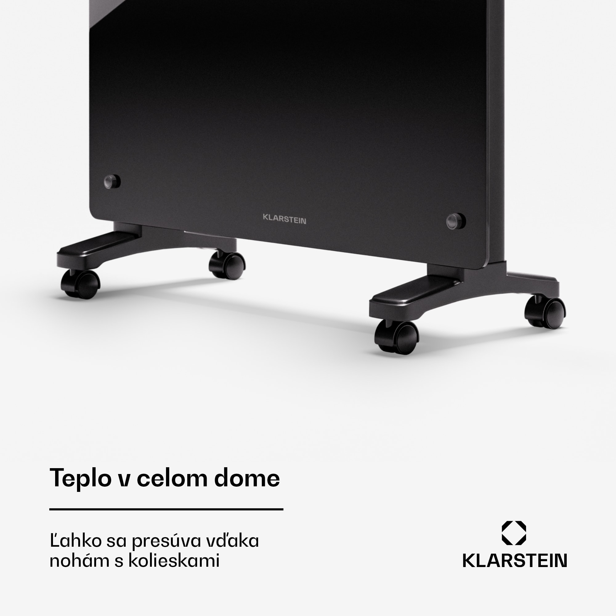 Klarstein Bornholm Smart 1500, konvekčné vykurovacie teleso, 1500W, WiFi, LED, IP24 – Obrázok 5