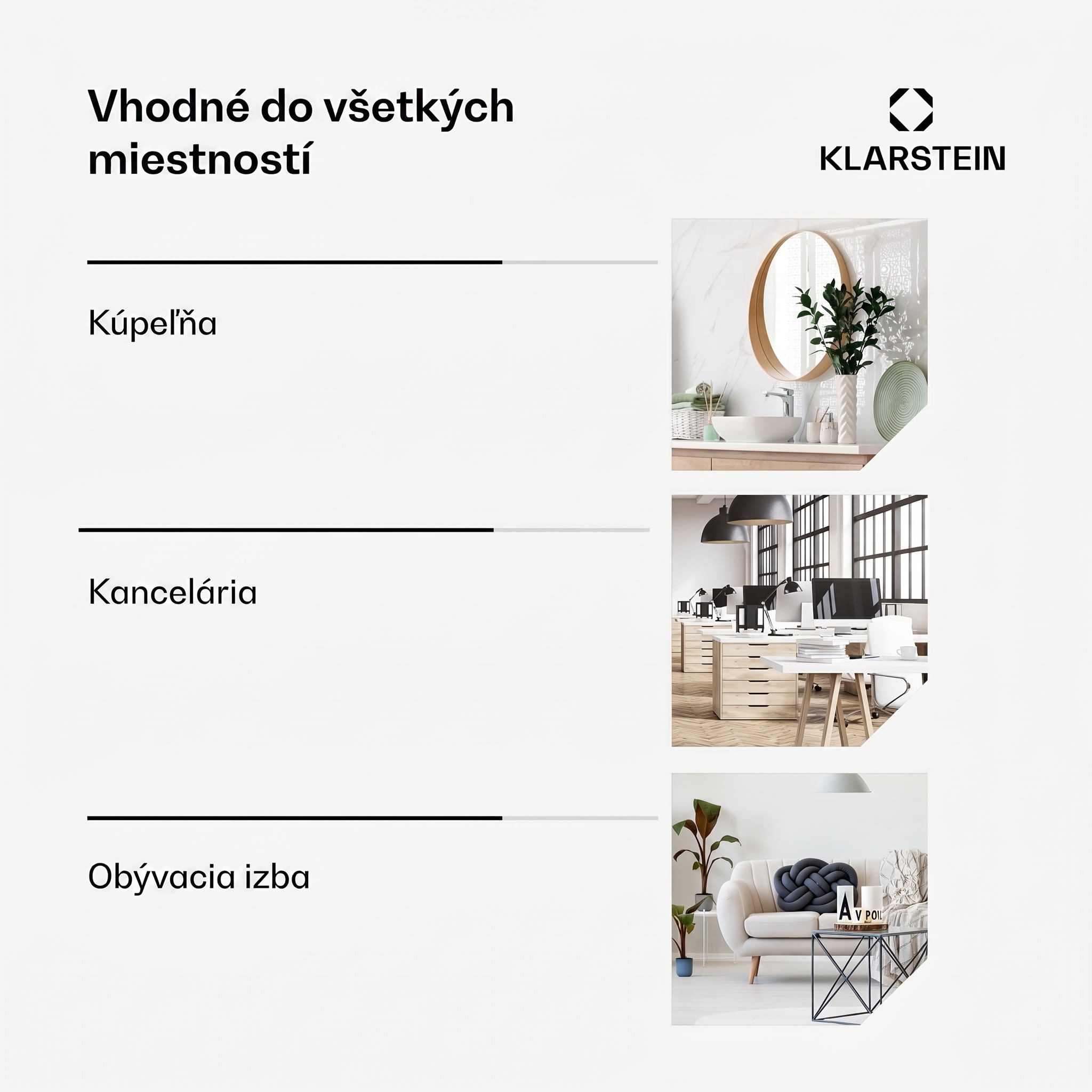 Klarstein Hybridné infračervené kúrenie Wonderbeam | 650 W | 6–12 m² | Moderný dizajn | 60 × 84 cm – Obrázok 5
