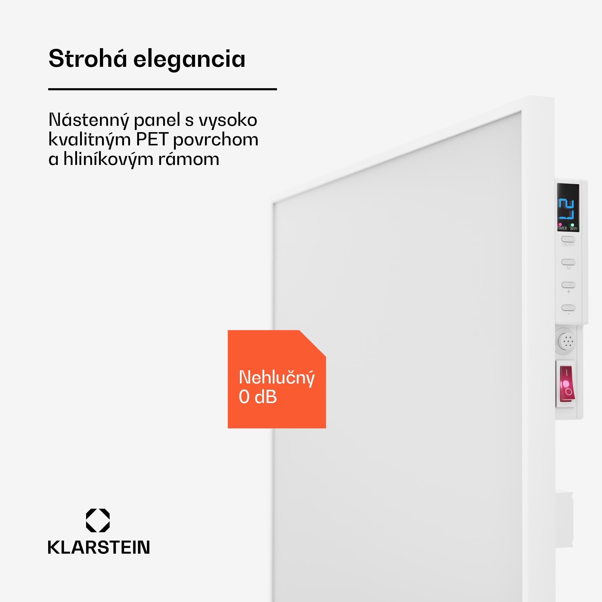 Klarstein Wonderwall Air Smart 770, infračervený ohrievač, 60 x 120 cm, 770 W, aplikácia – Obrázok 4