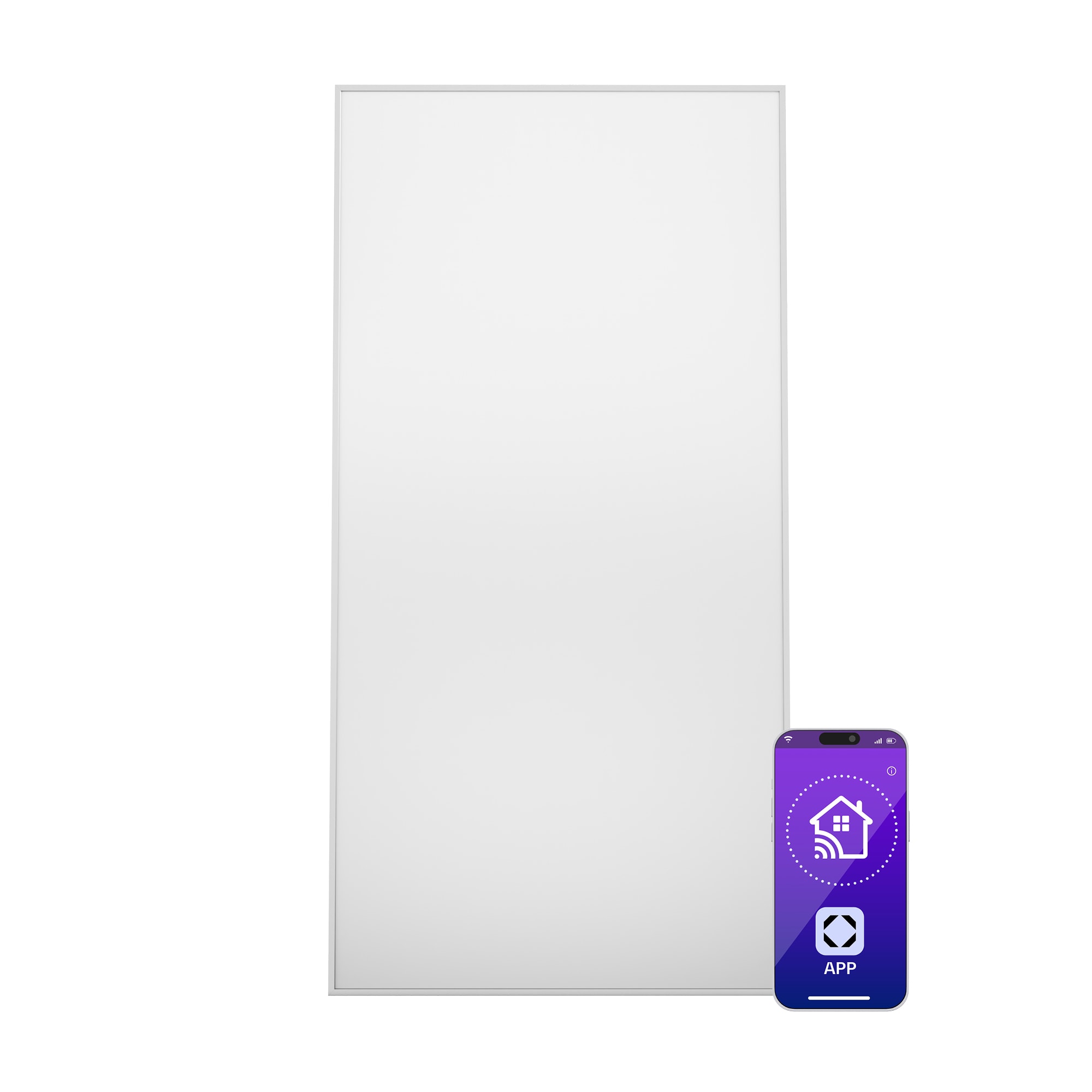 Klarstein Wonderwall Air Smart 770, infračervený ohrievač, 60 x 120 cm, 770 W, aplikácia