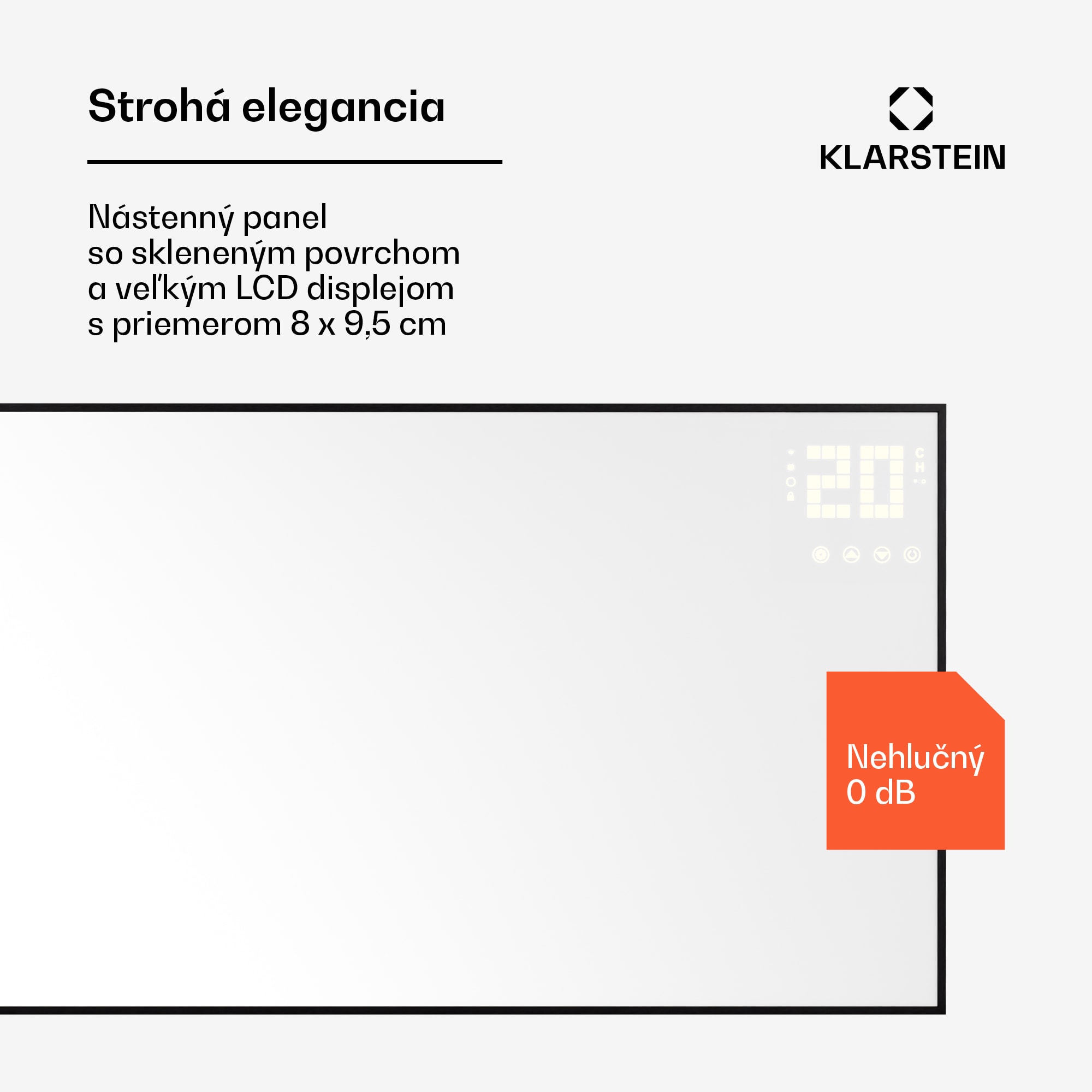 Klarstein Wonderwall Smart Bornholm, infražiarič, 120 x 60 cm, 770 W, aplikácia – Obrázok 4