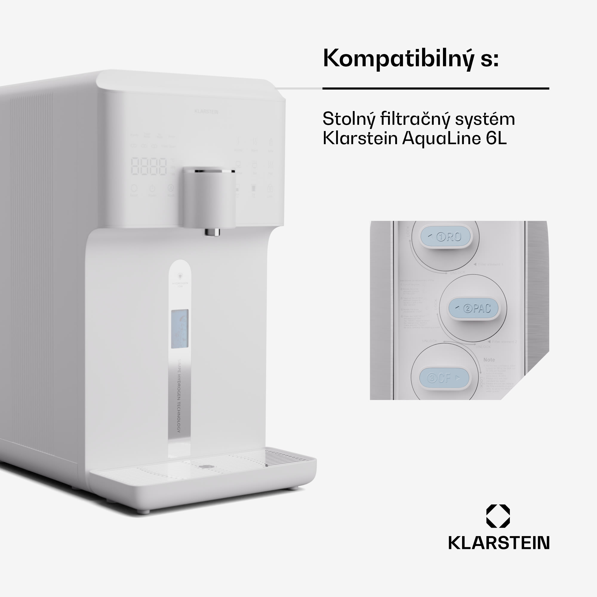 Klarstein AquaFina 200G RO filter reverzná osmóza membránová technológia úpravy vody – Obrázok 4