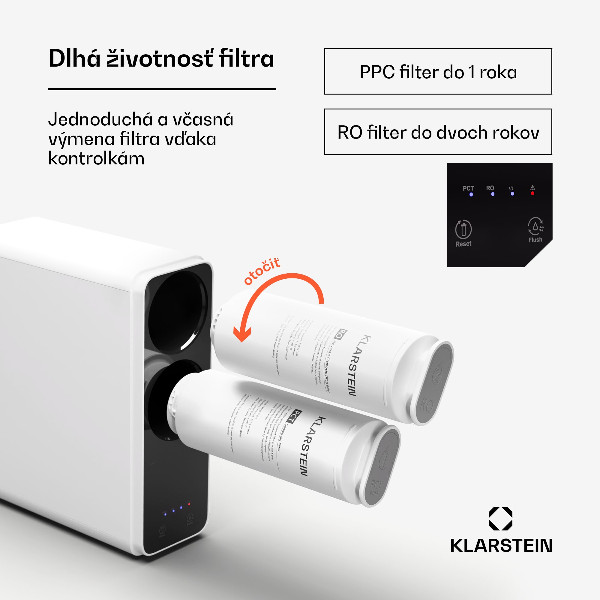 Klarstein PureLine 600, filtračný systém, reverzná osmóza, 600 GPD / 2270 L/d – Obrázok 4