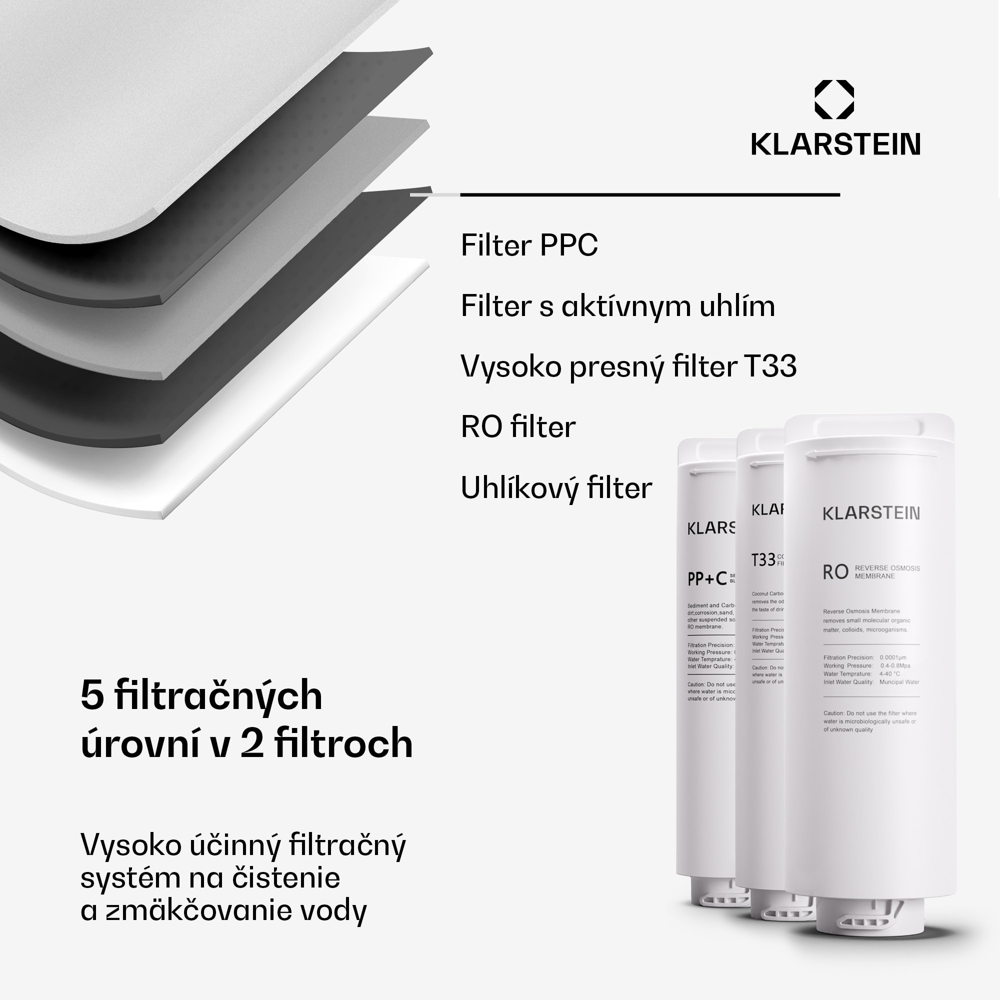 Klarstein PureFina 600, filtračný systém, reverzná osmóza, 600 GPD / 2270 L/d – Obrázok 2