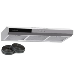 Klarstein Contempo 90, digestor, 90 cm, podskrinkový, 200 m³/h, LED, akryl, nehrdzavejúca oceľ