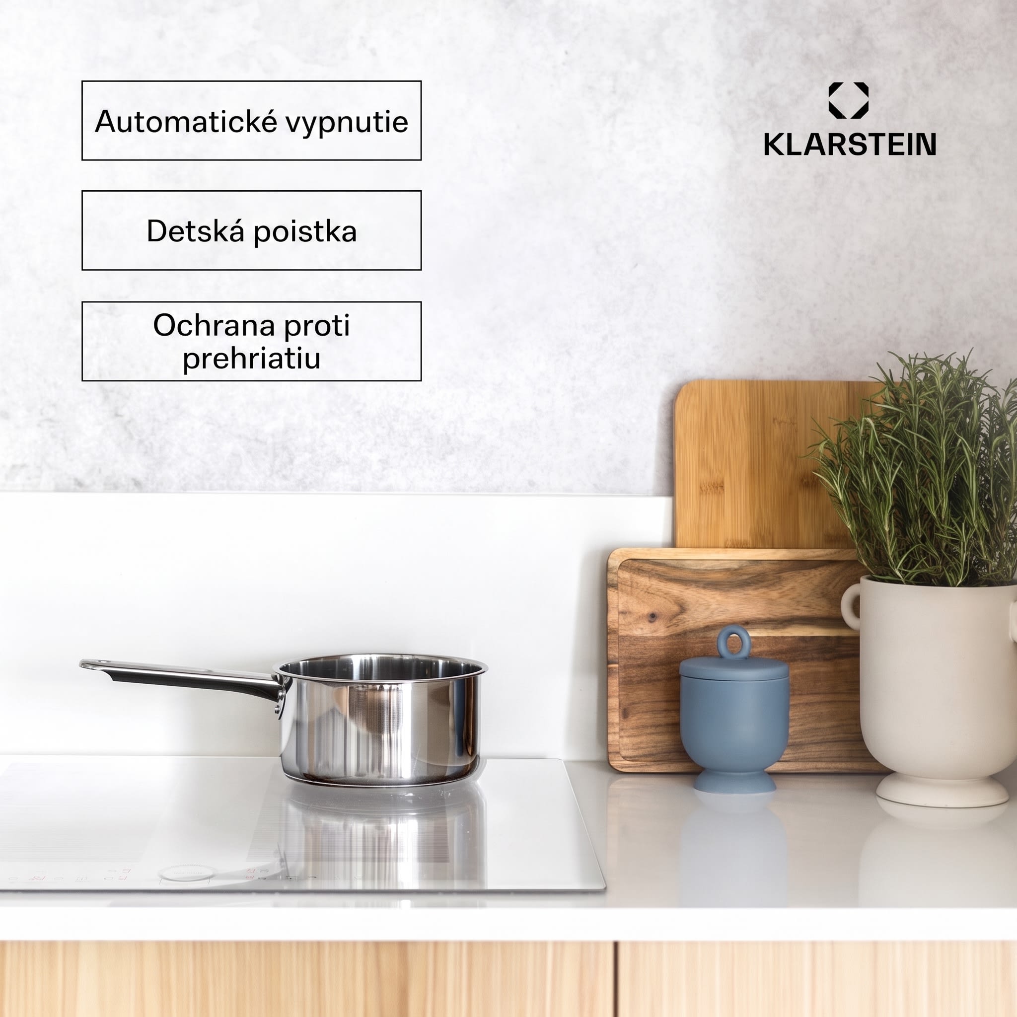 Klarstein Delicatessa 77 Flex vstavaná indukčná varná doska 4 zóny 7000 W – Obrázok 5