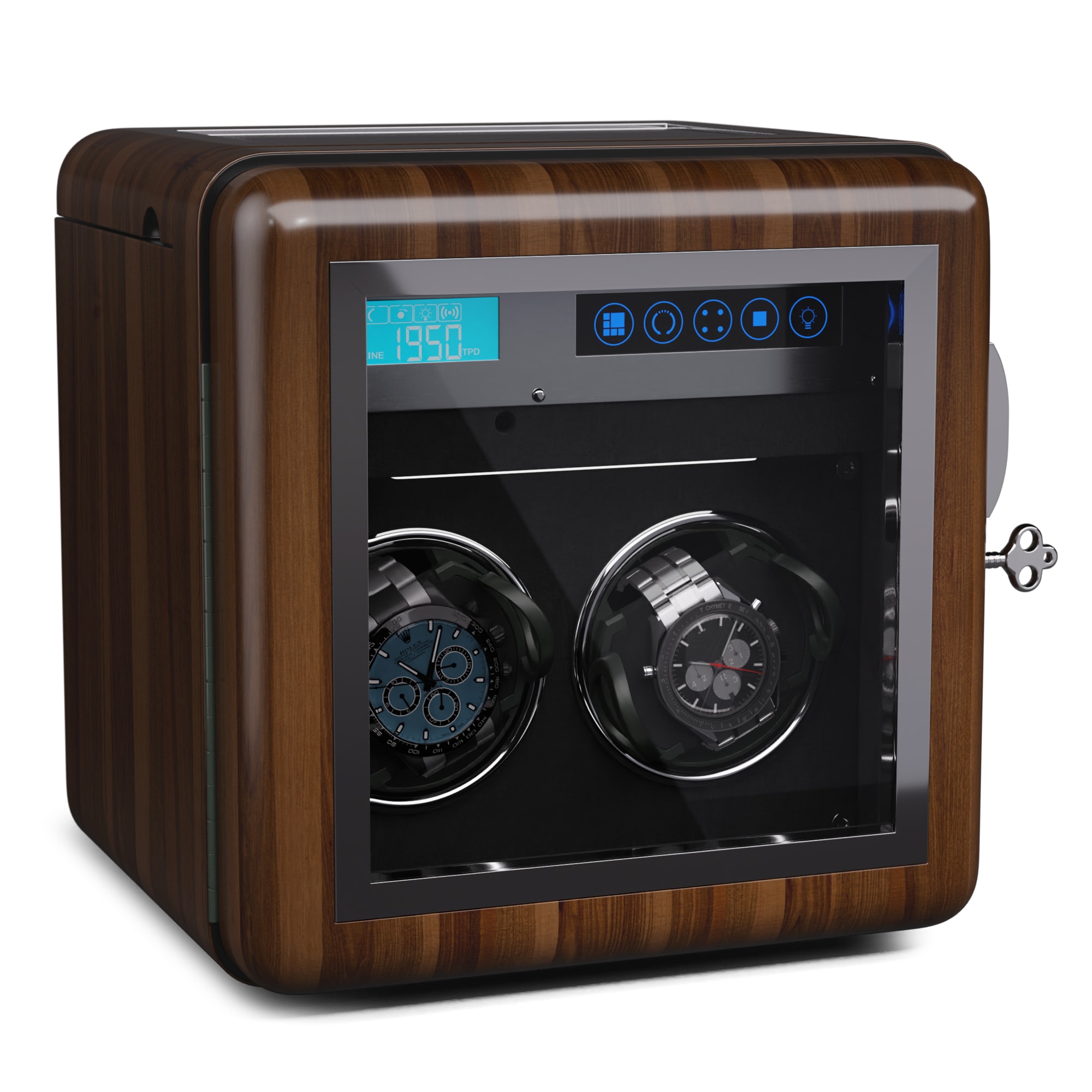 Klarstein Valmont 2+3 strojčeky na navíjanie hodiniek pre 5 hodiniek