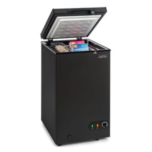 Klarstein Iceblokk 80, mraziaci box, voľne stojaci, 78 l, uzamykateľný, energet. trieda F, čierna