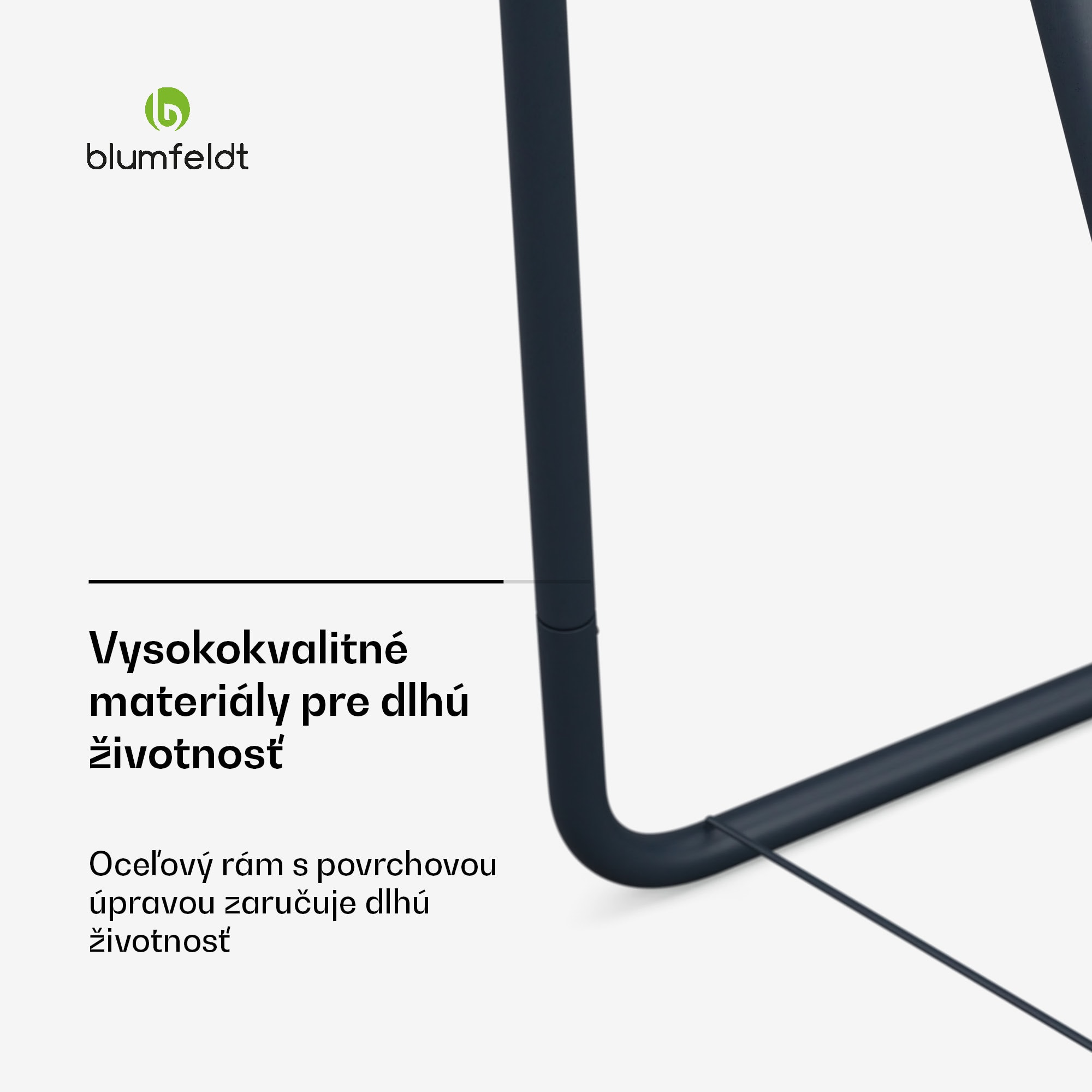 Blumfeldt SwayStation Curve rám hojdacej siete, odolný proti korózii, odolný proti poveternostným vplyvom, vnútorný/ vonkajší priestor, do 100 Kg – Obrázok 3