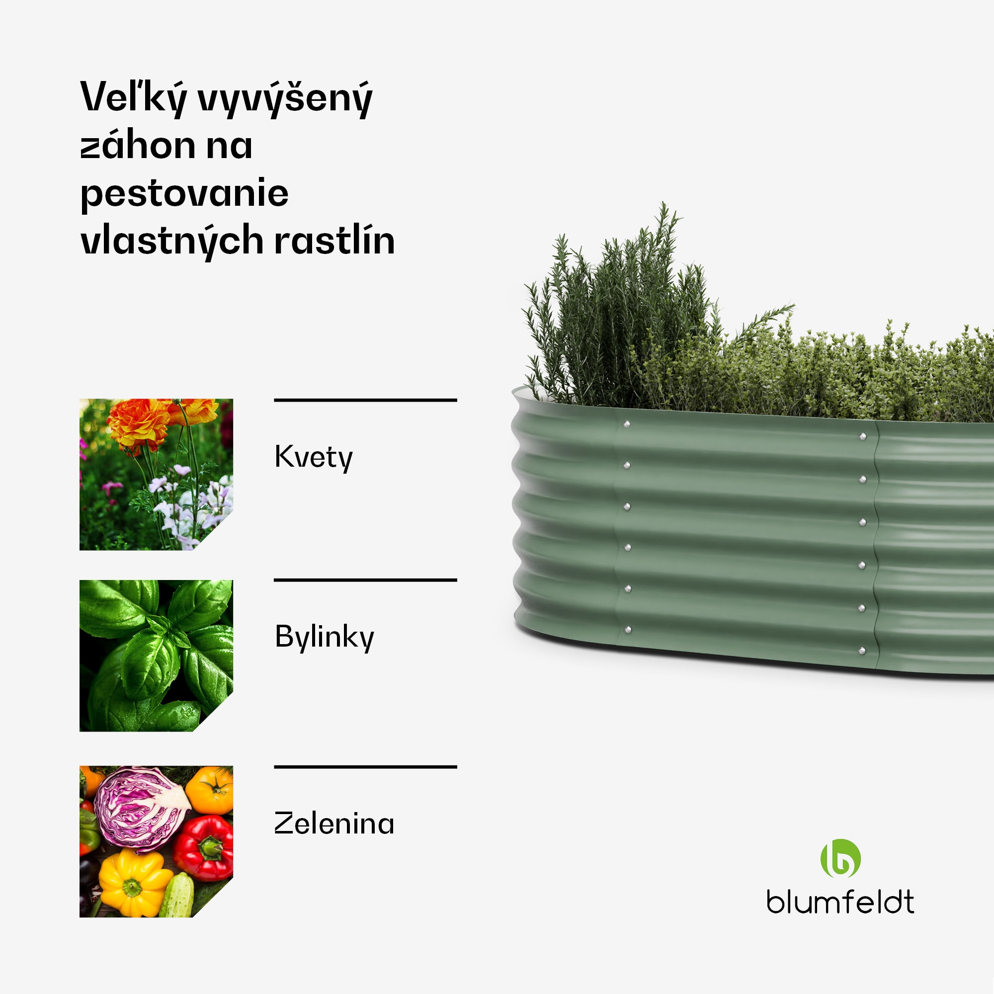 Blumfeldt High Grow Extended, vzvýšený záhon, 150 x 43 x 60 cm, z vlnitého oceľového plechu, jednoduchá montáž, odolný voči hrdzi a mrazu – Obrázok 4