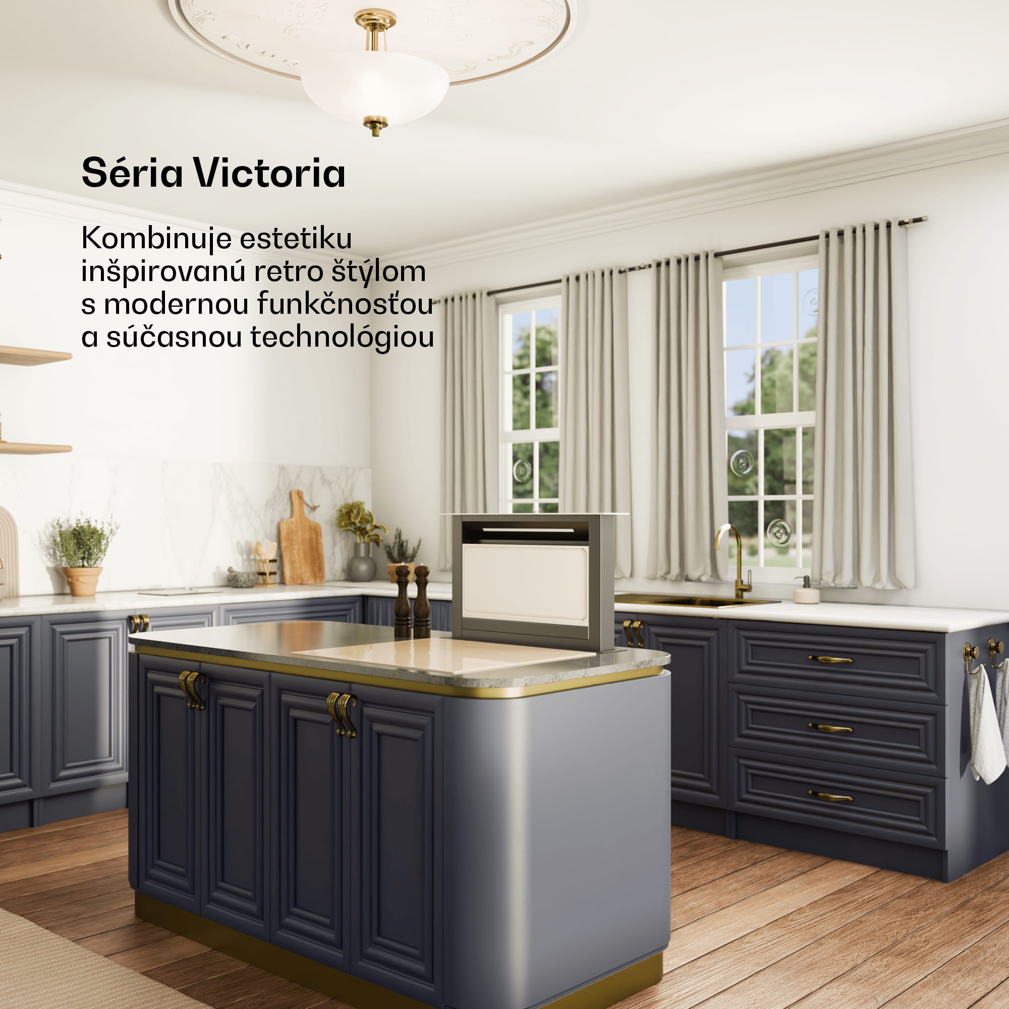 Klarstein Victoria Downdraft digestor | 60 cm | A | 8 úrovní + boost | až do 714 m³/h | 120 W – Obrázok 2