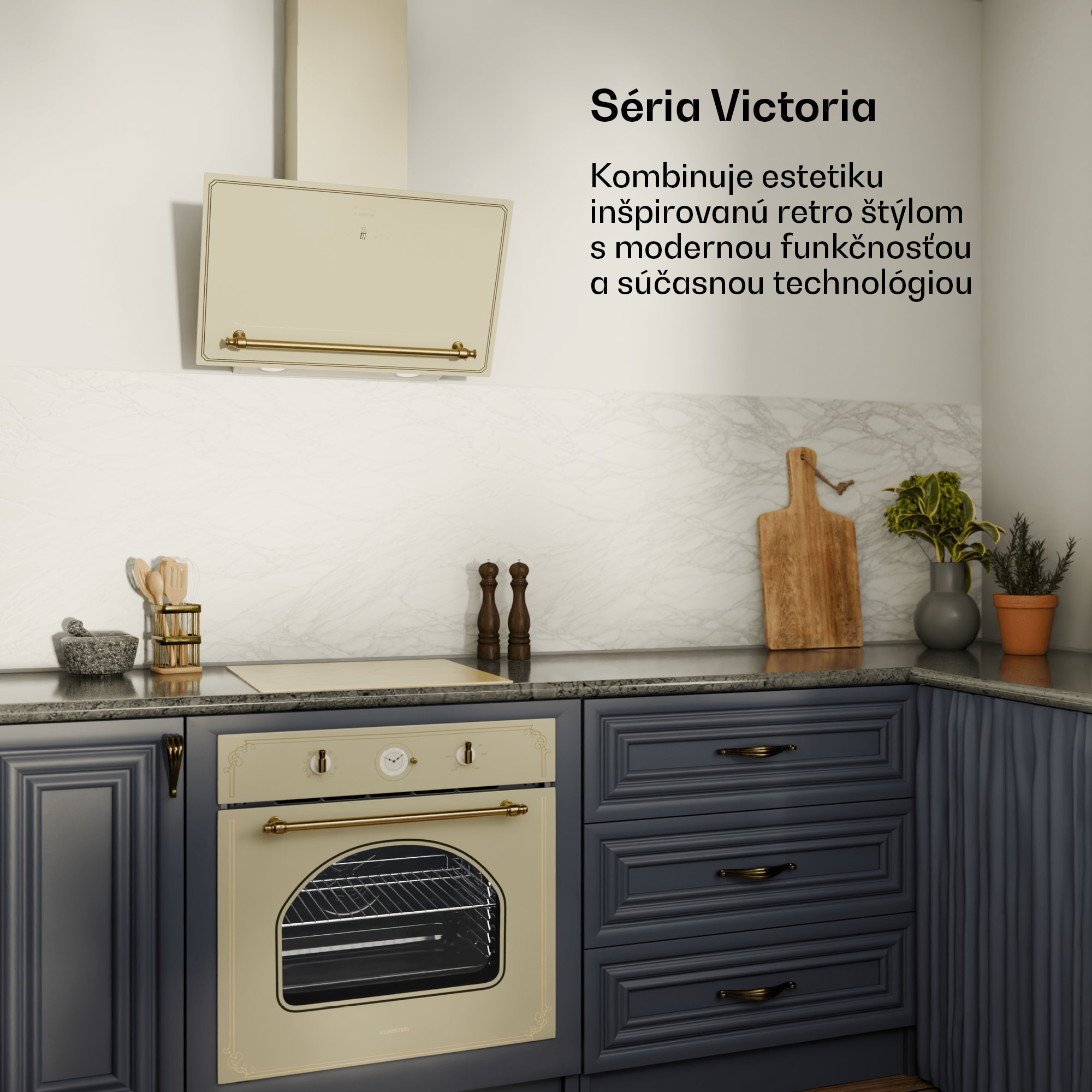 Klarstein Victoria indukčná varná doska, 45 cm, 6 600 W, 3 varné zóny, ovládanie posuvníkom, boost – Obrázok 2