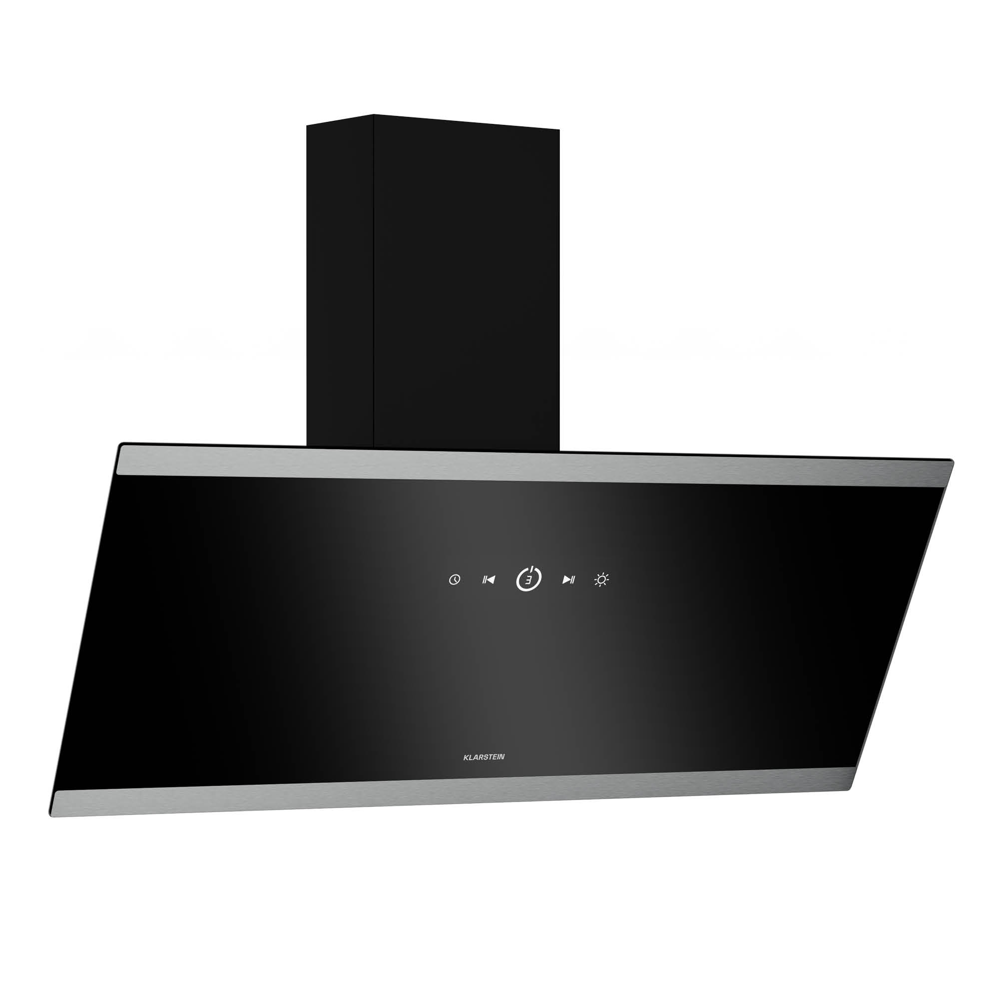 Klarstein FlashLine odsávač pár | A++ | 578 m³/h | 3 stupne | dotykový | tichý | LED | odťah/recirkulácia | 100W