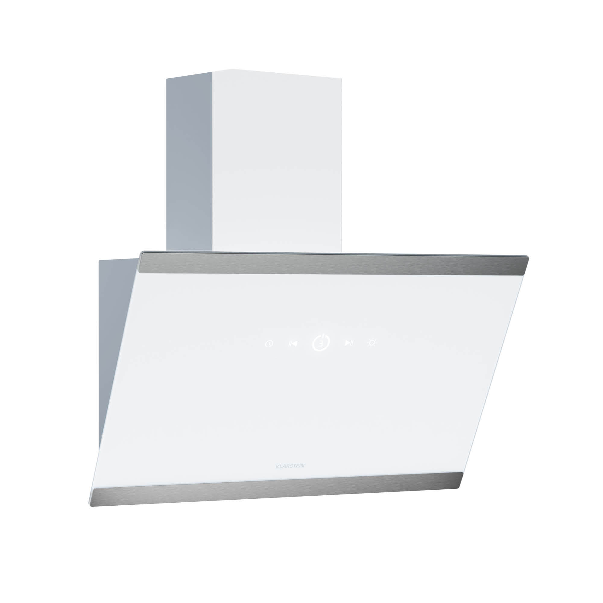 Klarstein FlashLine digestor, A++, 578 m³/h, 3 úrovne, dotykový, tichý, LED, odsávanie/recirkulácia, 100 W