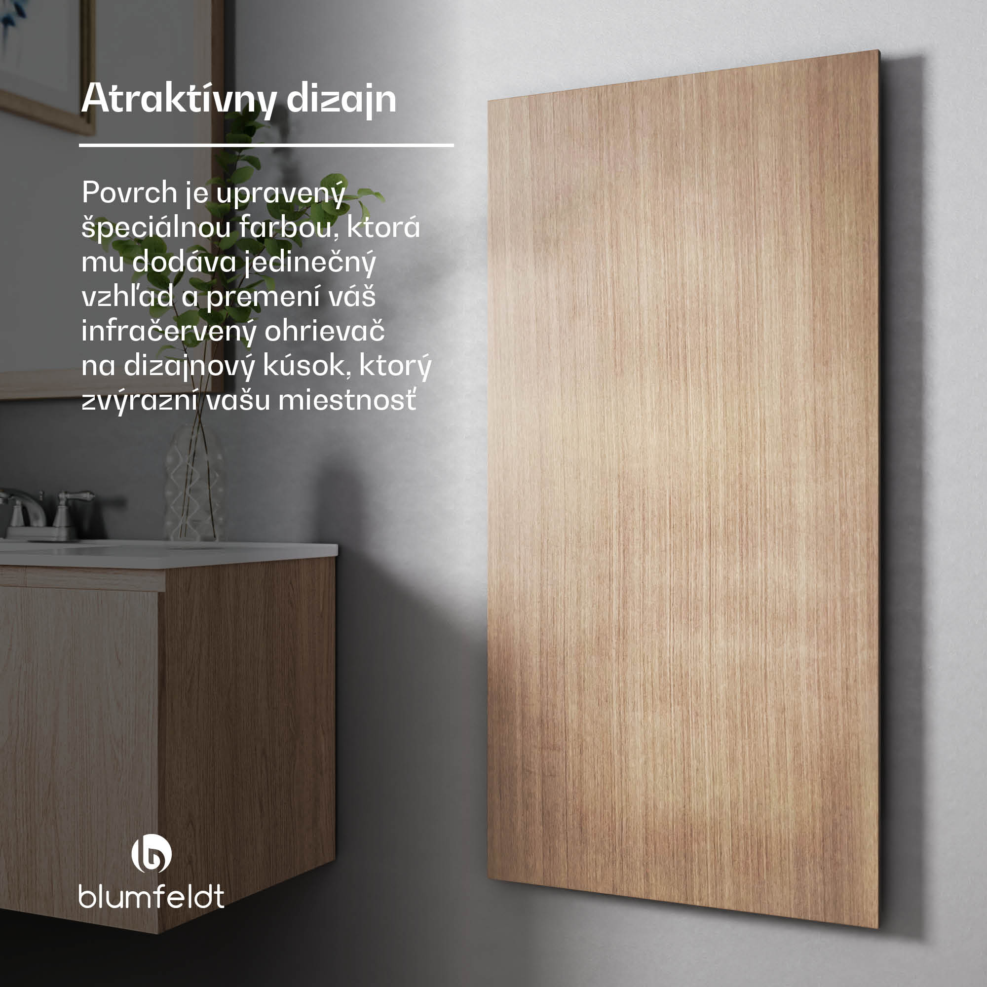 Blumfeldt Heat Square, Infračervené vykurovanie, WiFi ovládanie, 700 W, IP44 – Obrázok 4