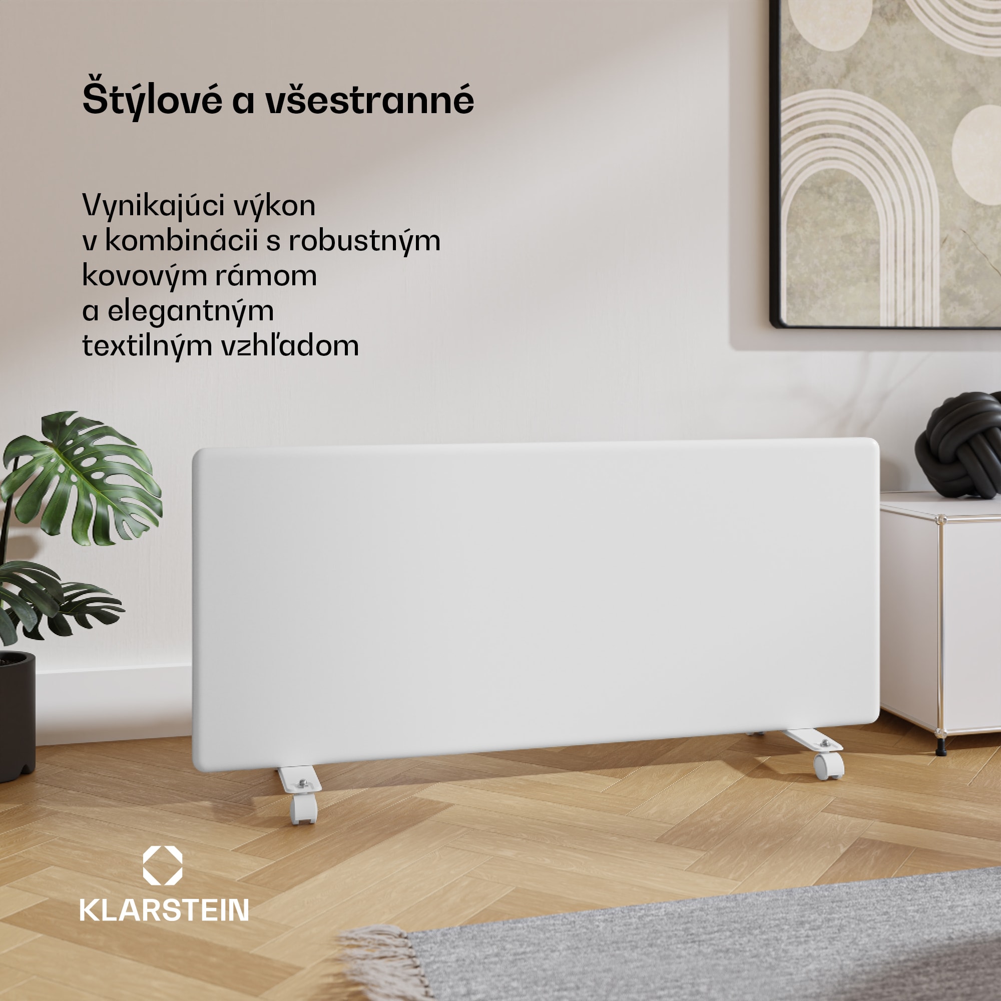Blumfeldt ThermaTouch konvektor | 2 000 W | elegantný dizajn | dotykové ovládanie | do 20 m² – Obrázok 3