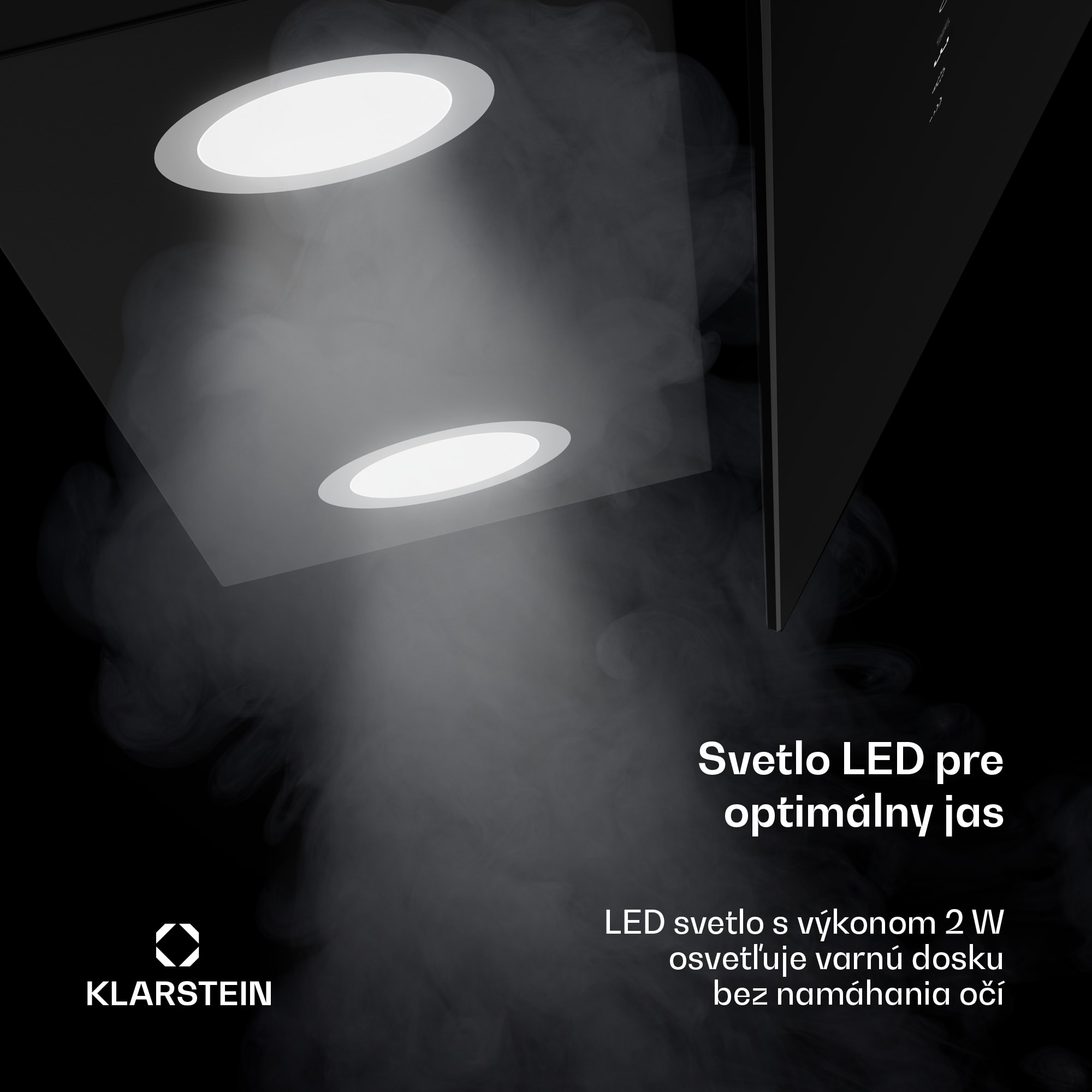 Klarstein Alina digestor | 60 cm | Smart | 600 m³/h | Tichý | EEK A – Obrázok 5