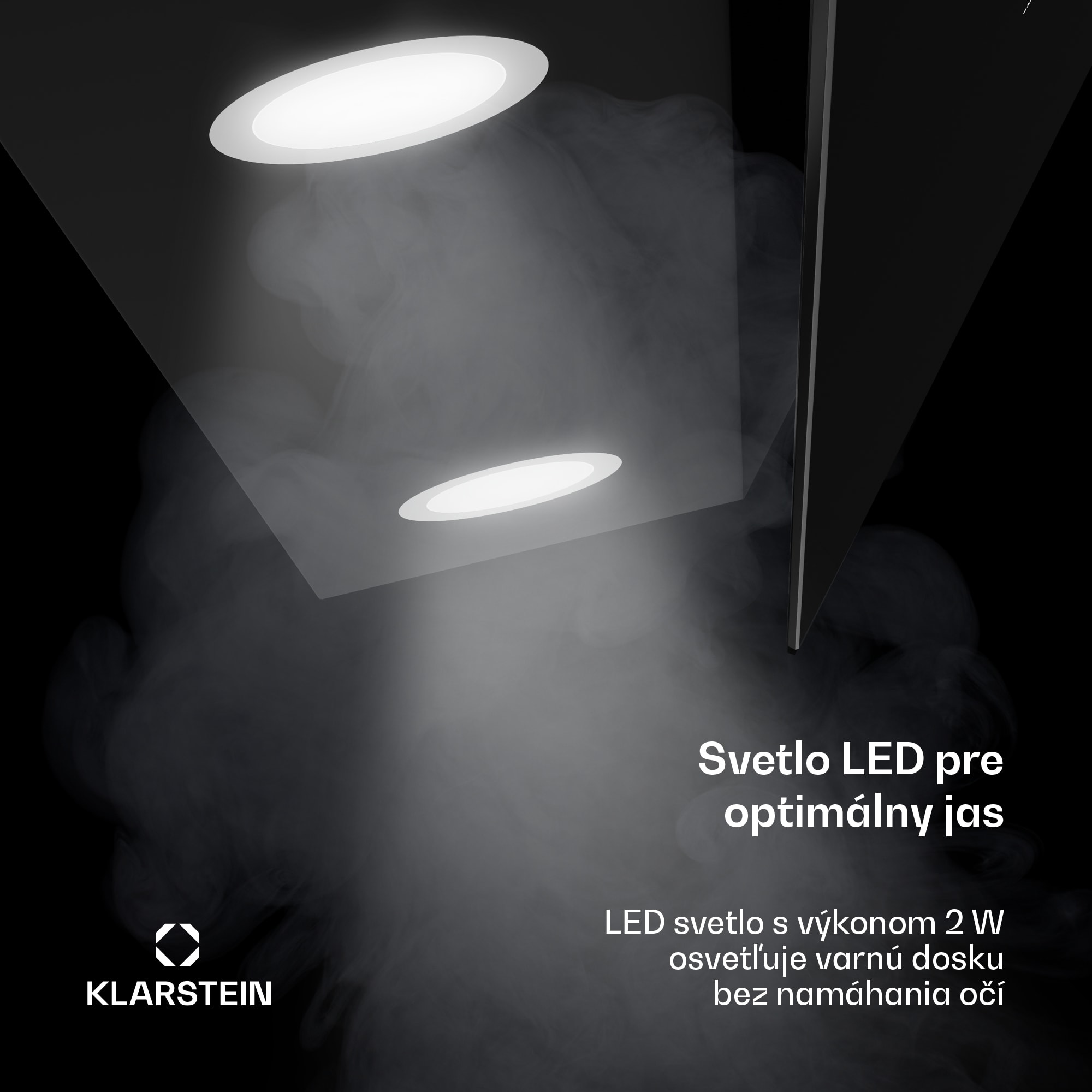 Klarstein Alina digestor | 90 cm | Smart | 615 m³/h | Tichý | EEK A – Obrázok 5