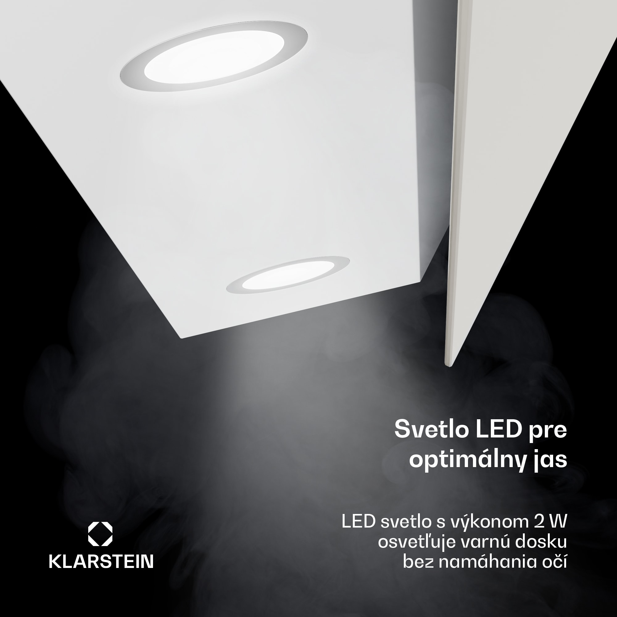Klarstein Alina digestor | 90 cm | Smart | 615 m³/h | Tichý | EEK A – Obrázok 4