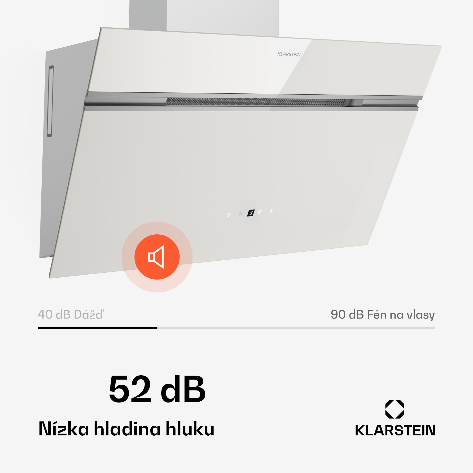 Klarstein Alina odsávač pár | 60 cm | 680 m³/h | Tichý | EEK A++ – Obrázok 3