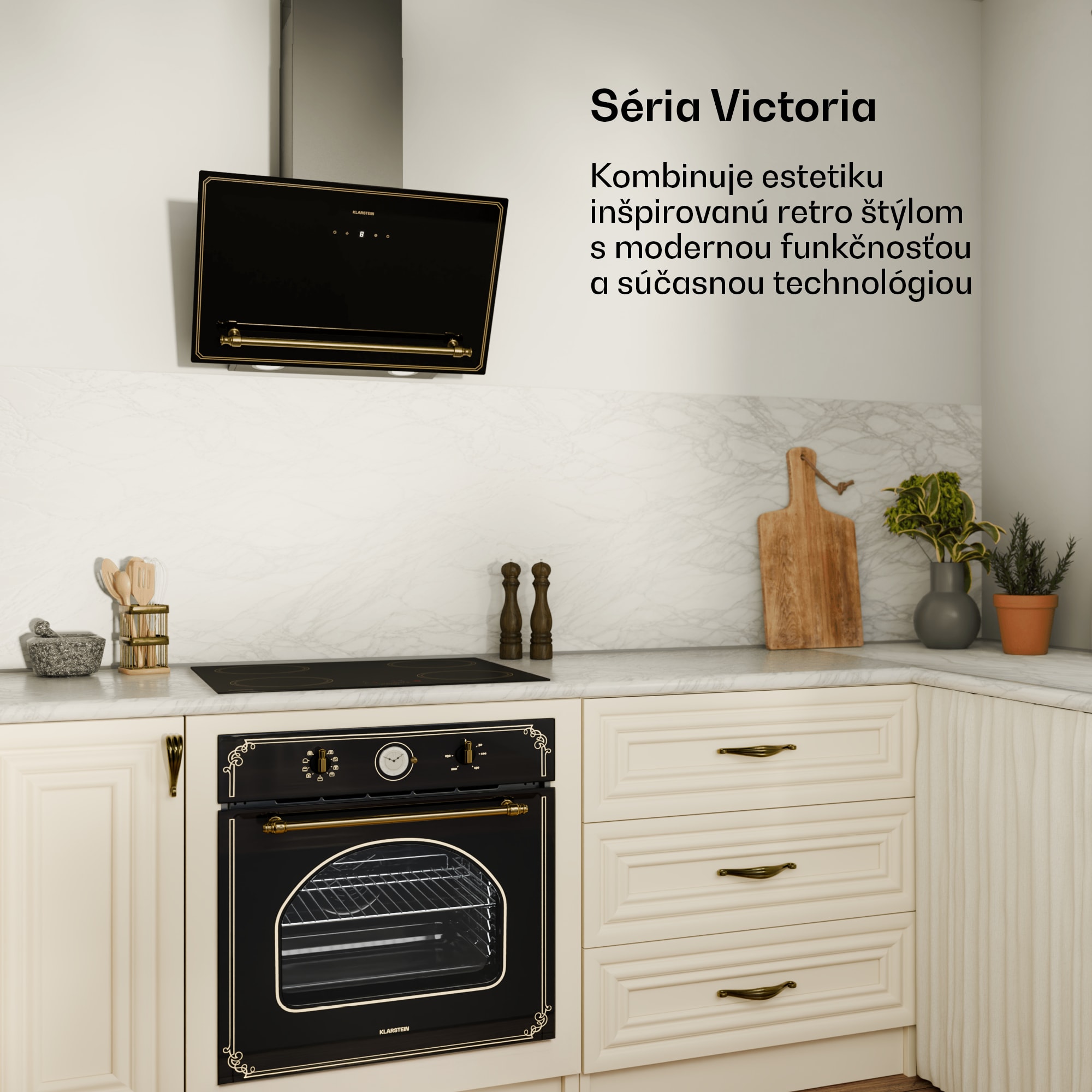 Klarstein Victoria indukčná varná doska, 60 cm, 4 varné platne, posuvník, funkcia Boost – Obrázok 2
