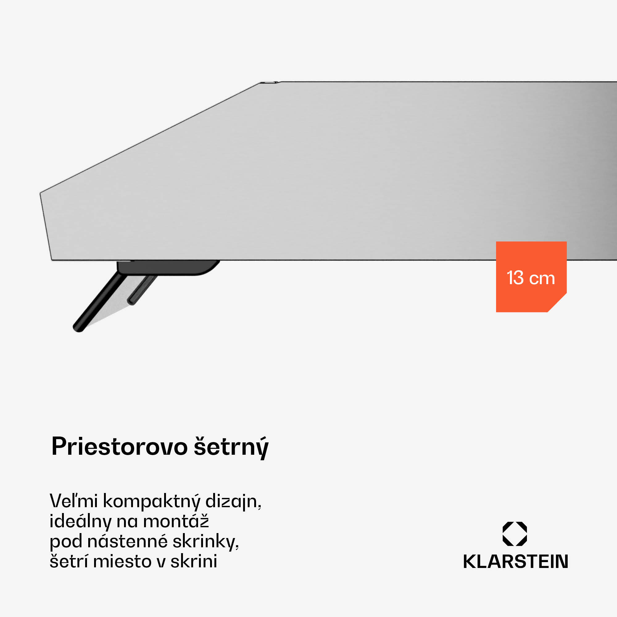 Klarstein Purista Force digestor, Kompaktný, 343 m³/h, EEK C, Technológia dvoch motorov – Obrázok 2