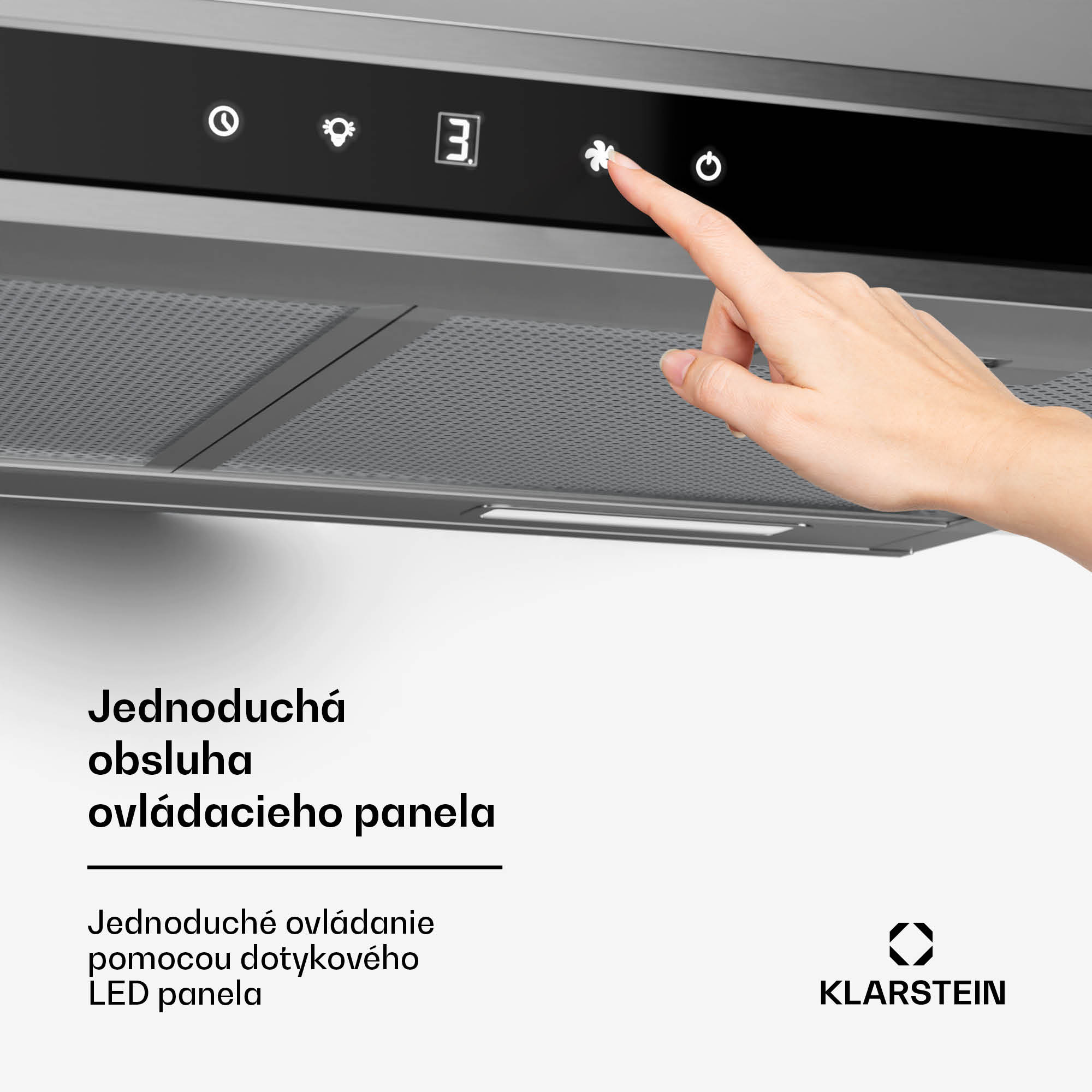Klarstein Purista Force digestor, Kompaktný, 343 m³/h, EEK C, Technológia dvoch motorov – Obrázok 5