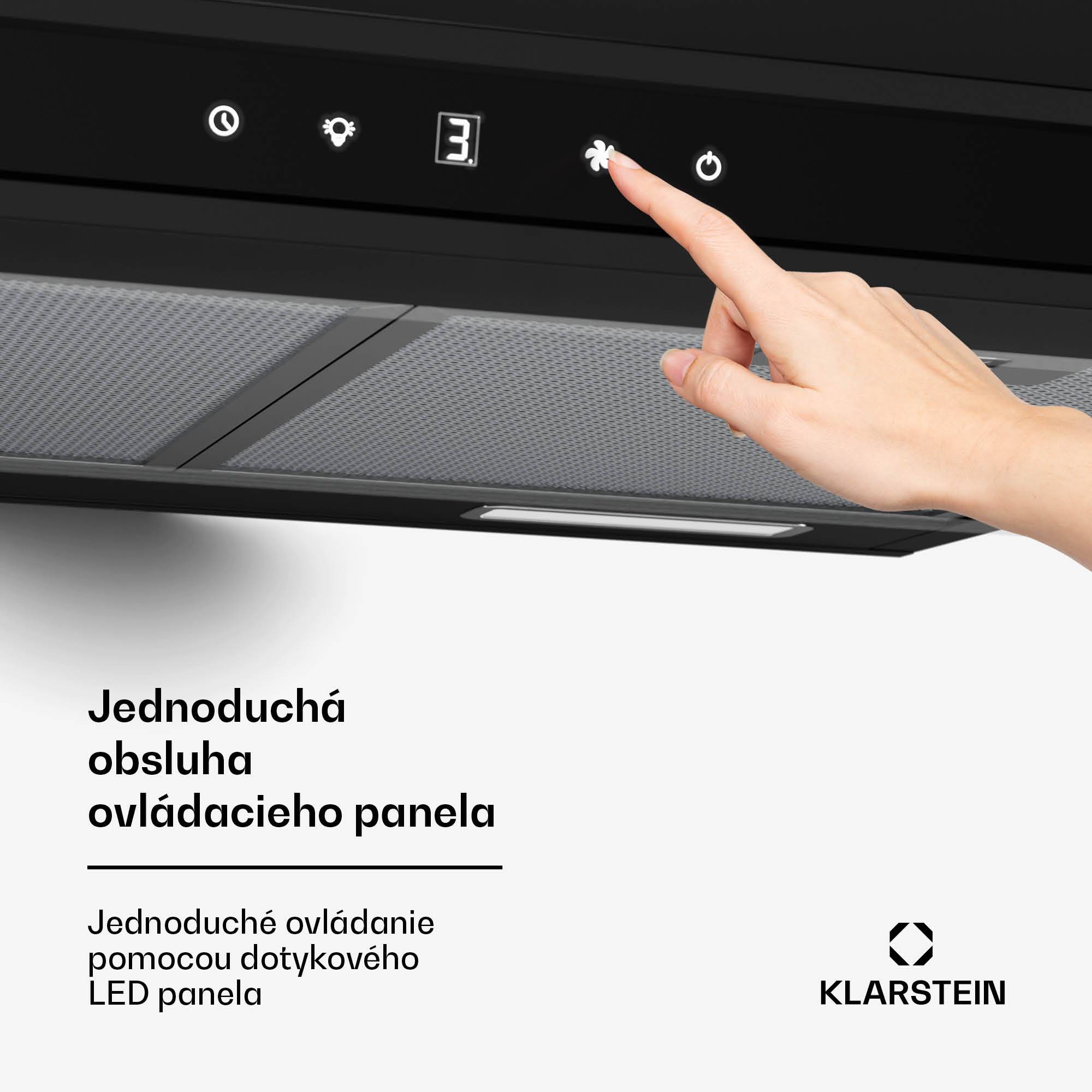 Klarstein Purista Force digestor | Kompaktný | 343 m³/h | EEK C | Technológia dvojitého motora – Obrázok 5