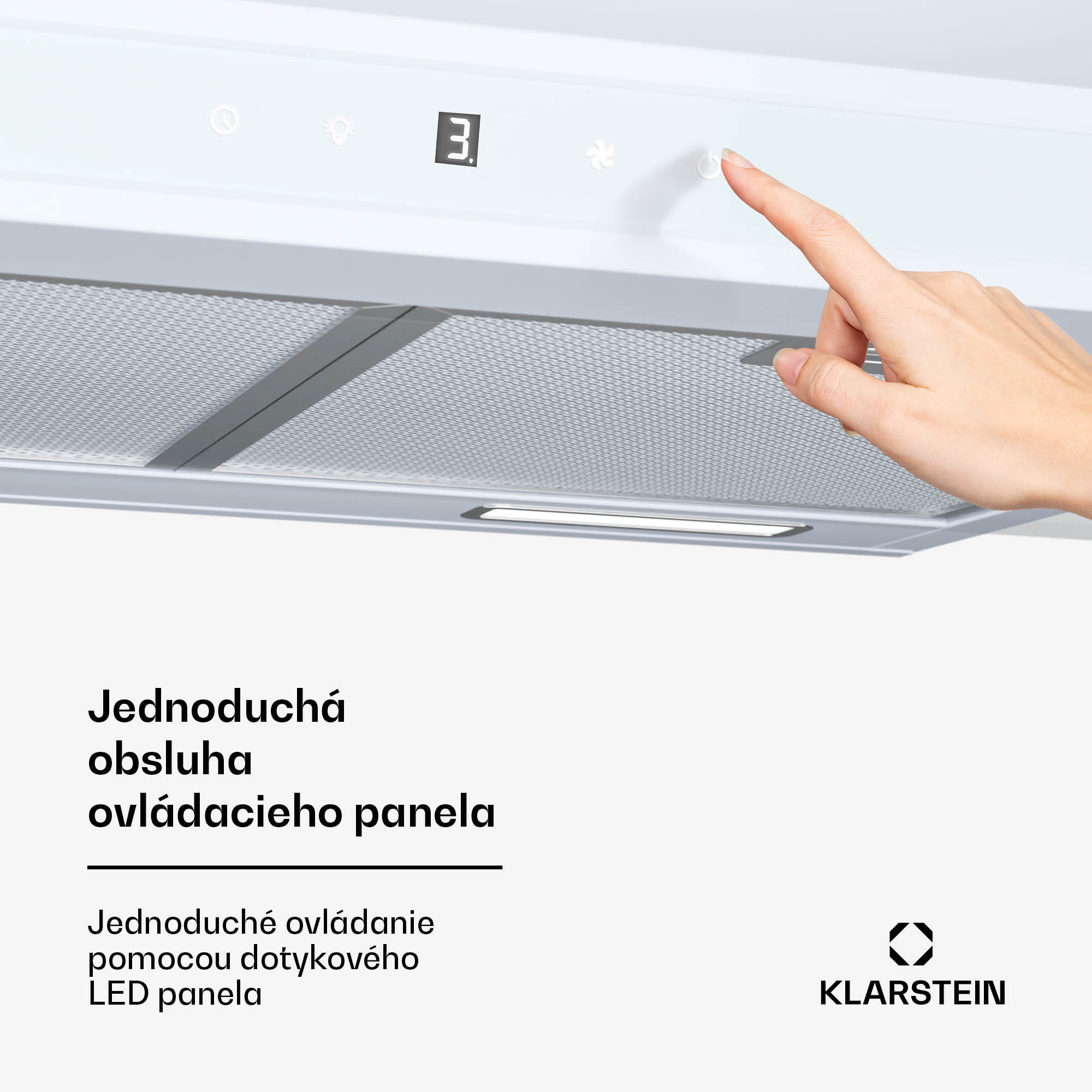 Klarstein Purista Force digestor, Kompaktný, 343 m³/h, EEK C, Technológia dvoch motorov – Obrázok 5