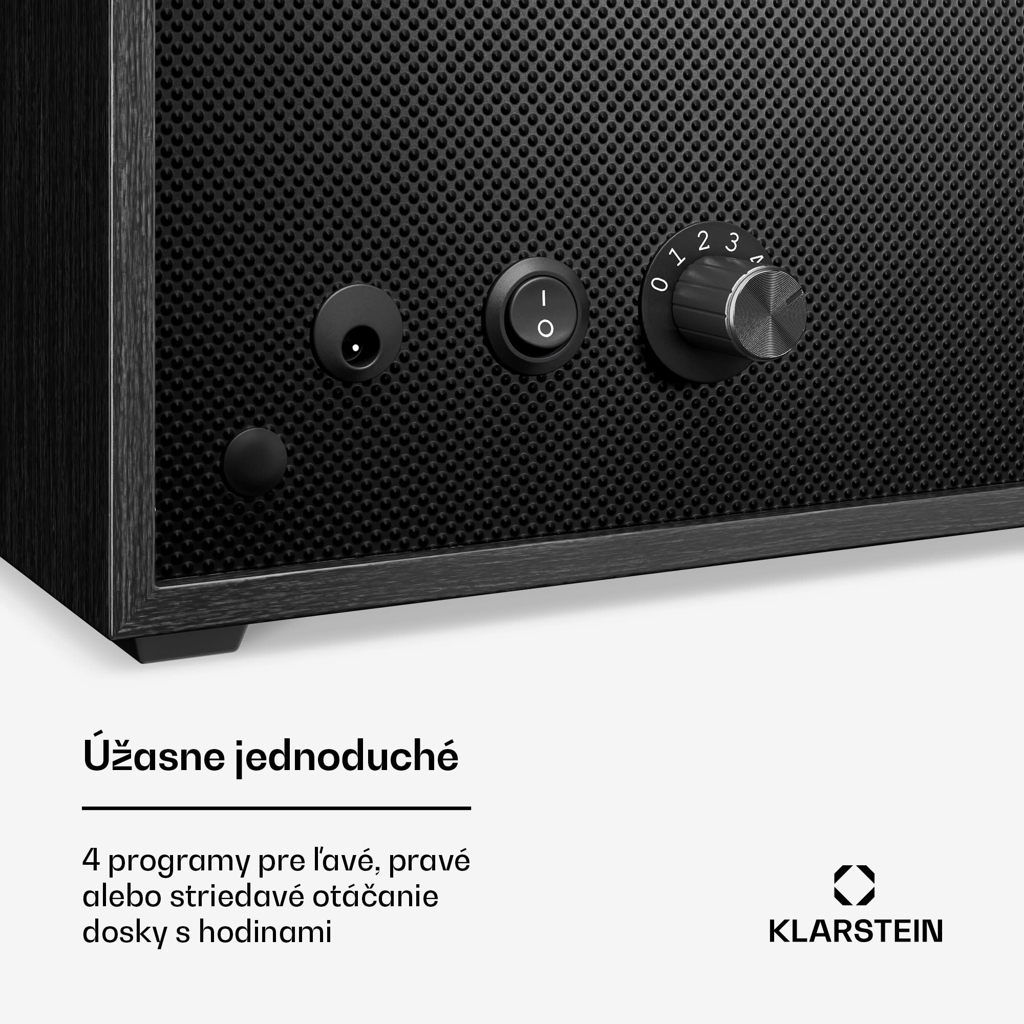 Klarstein Brienz 3 navíjače hodiniek | 4 režimy | tichý | drevený vzhľad | flexibilný vankúš – Obrázok 4