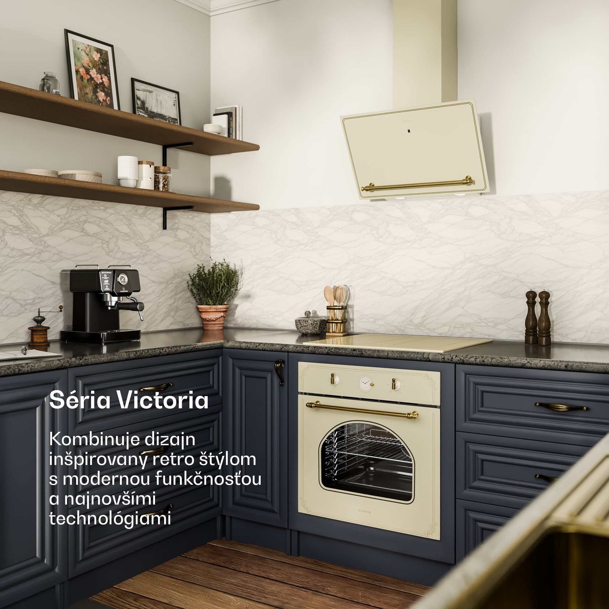 Klarstein Victoria šikmý digestor 60 cm prietok vzduchu 336 m³/h – Obrázok 2