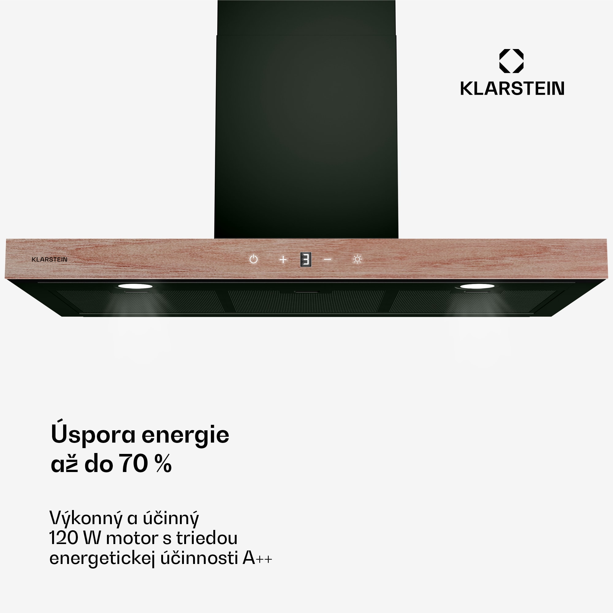 Klarstein ZenFusion T digestor | 881,6 m³/h | A++ | 210 W DC | 47 dB | odťah/cirkulácia – Obrázok 4