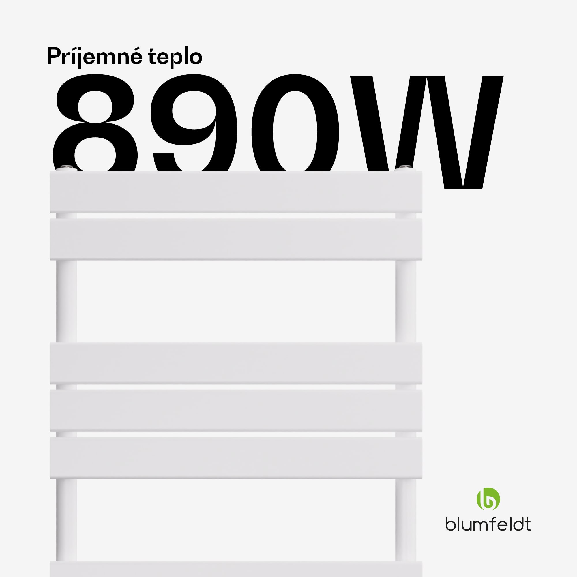Blumfeldt Fairmont radiátor, 60 x 180 cm, nástenný, moderný dizajn, teplovodný