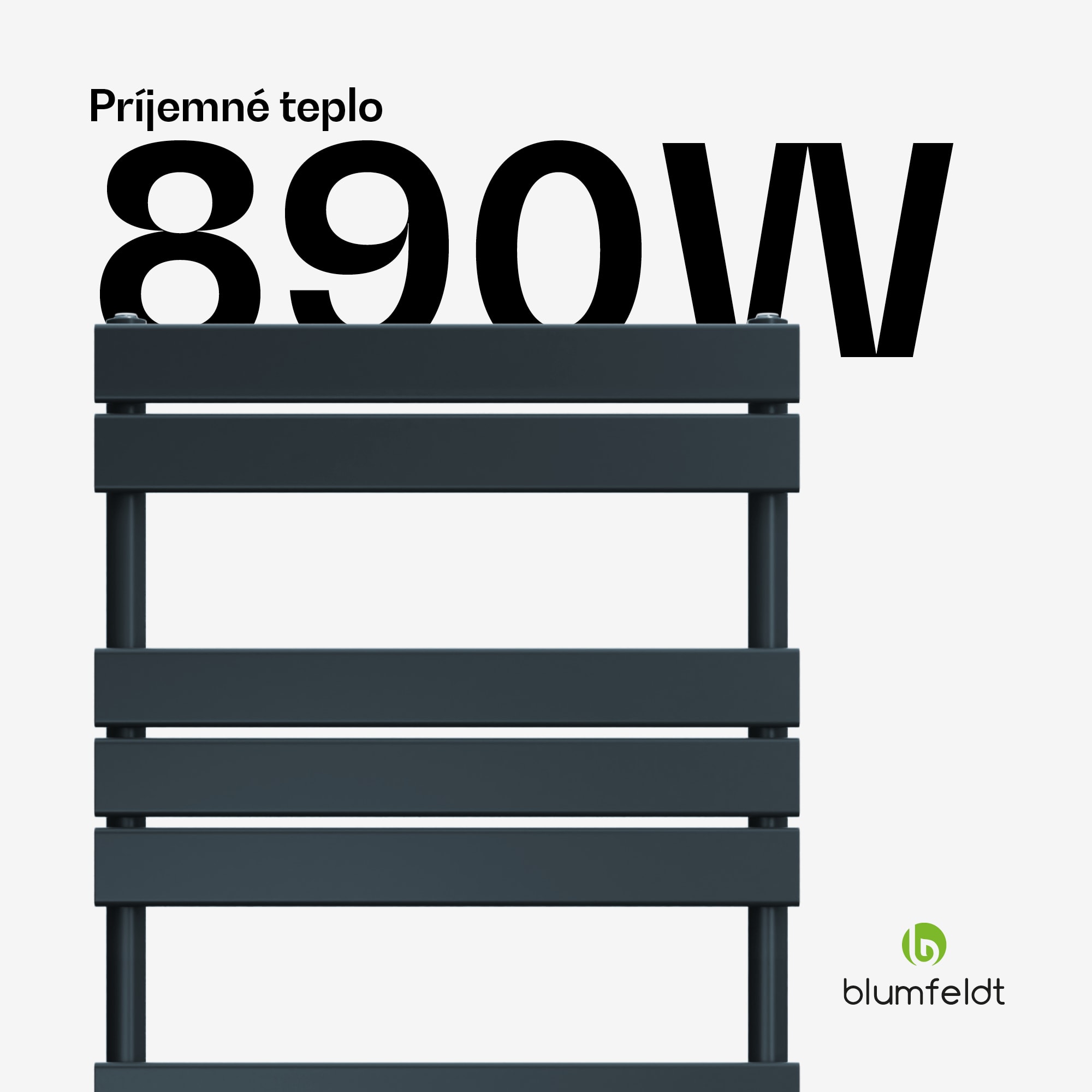 Blumfeldt Fairmont radiátor | 60 x 180 cm | nástenná montáž | moderný dizajn | prevádzka na teplú vodu – Obrázok 2