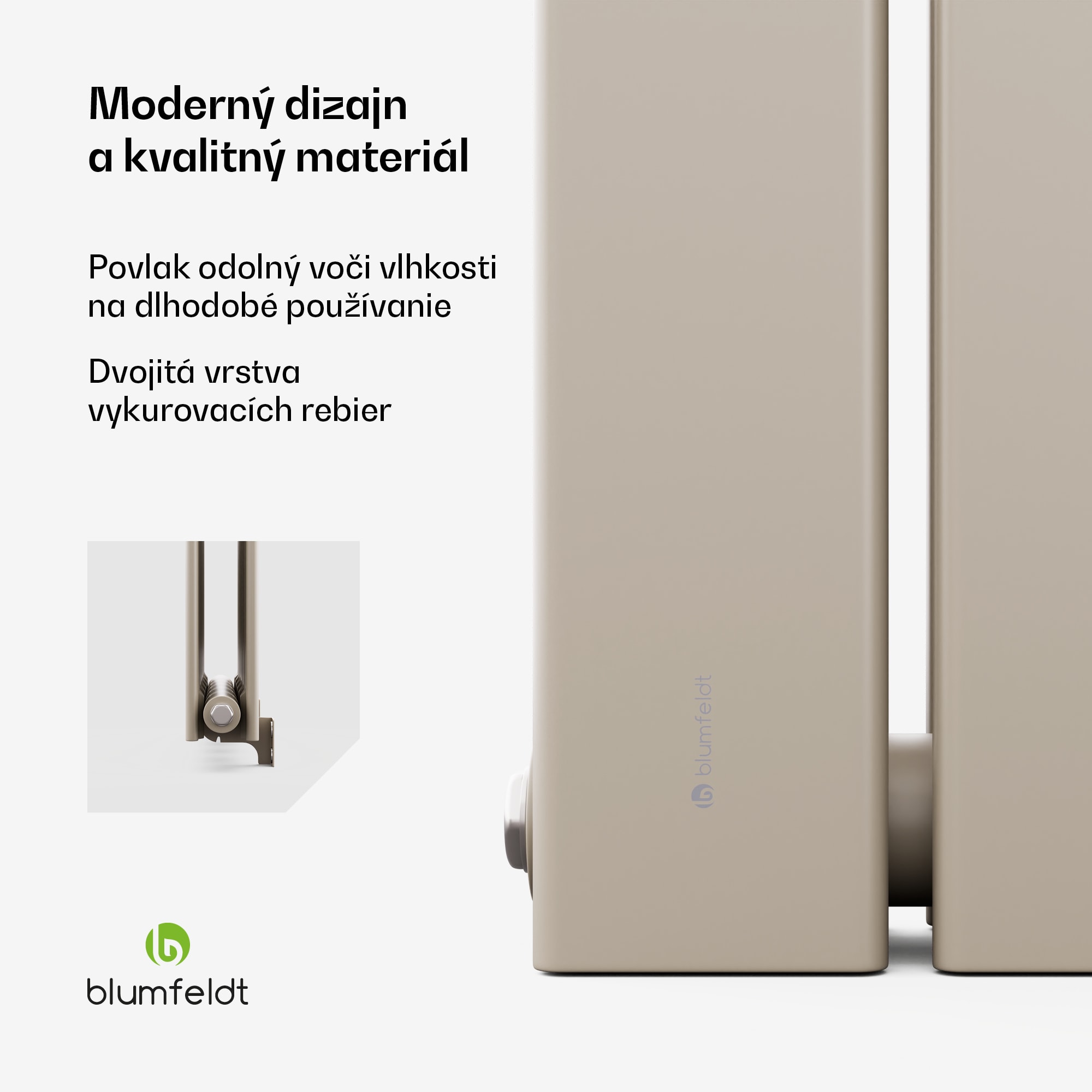 Blumfeldt Ontario radiátor 180x45 Výkon 1364 W – Obrázok 4