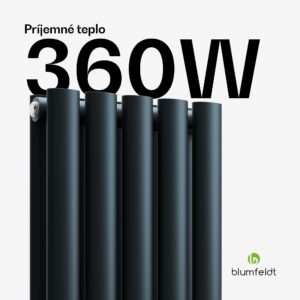 Blumfeldt Tallheo radiátor 60x30 360W