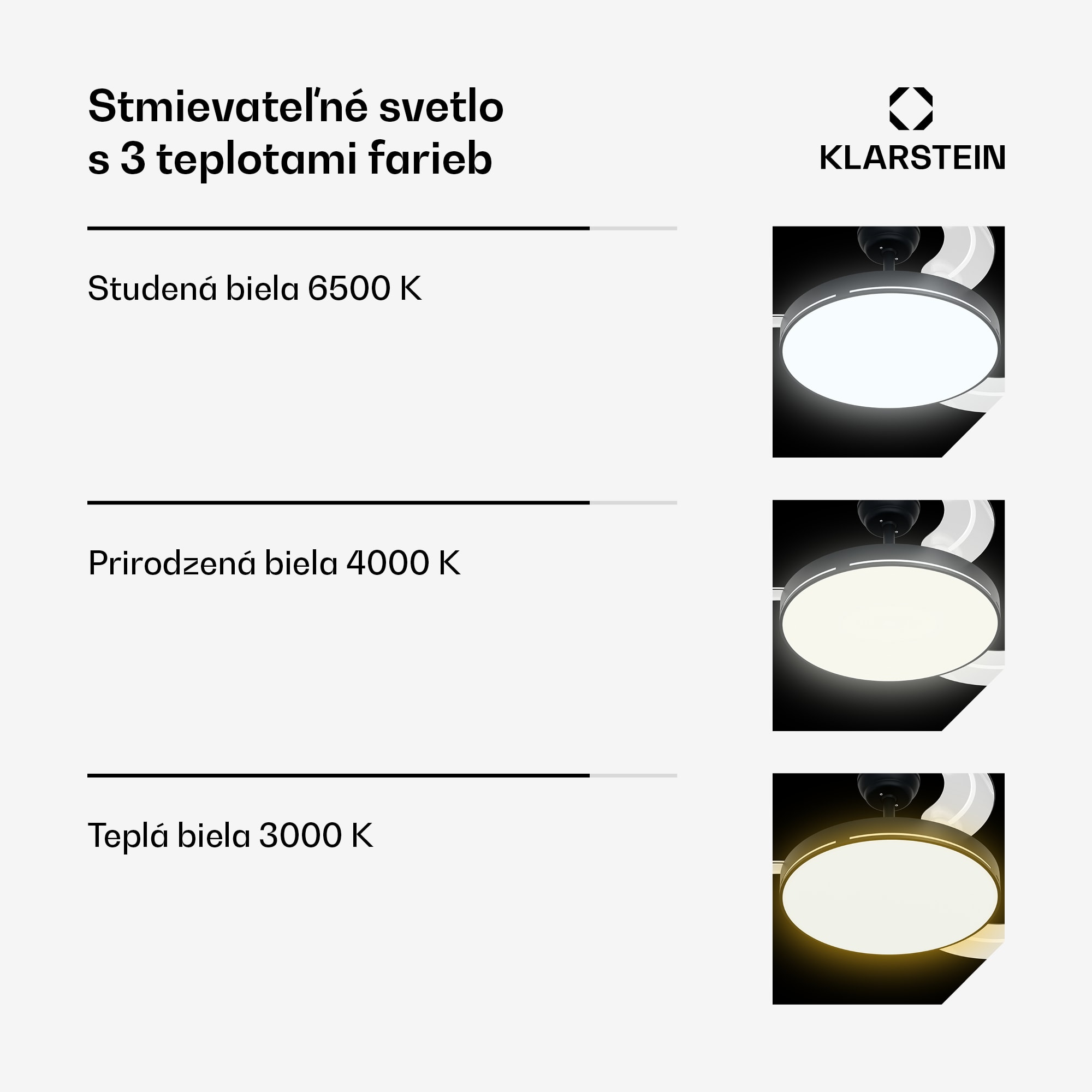 Klarstein AirFold | Inteligentný stropný ventilátor | Vysúvateľné lopatky | Stmievanie LED svetla | Smart – Obrázok 3