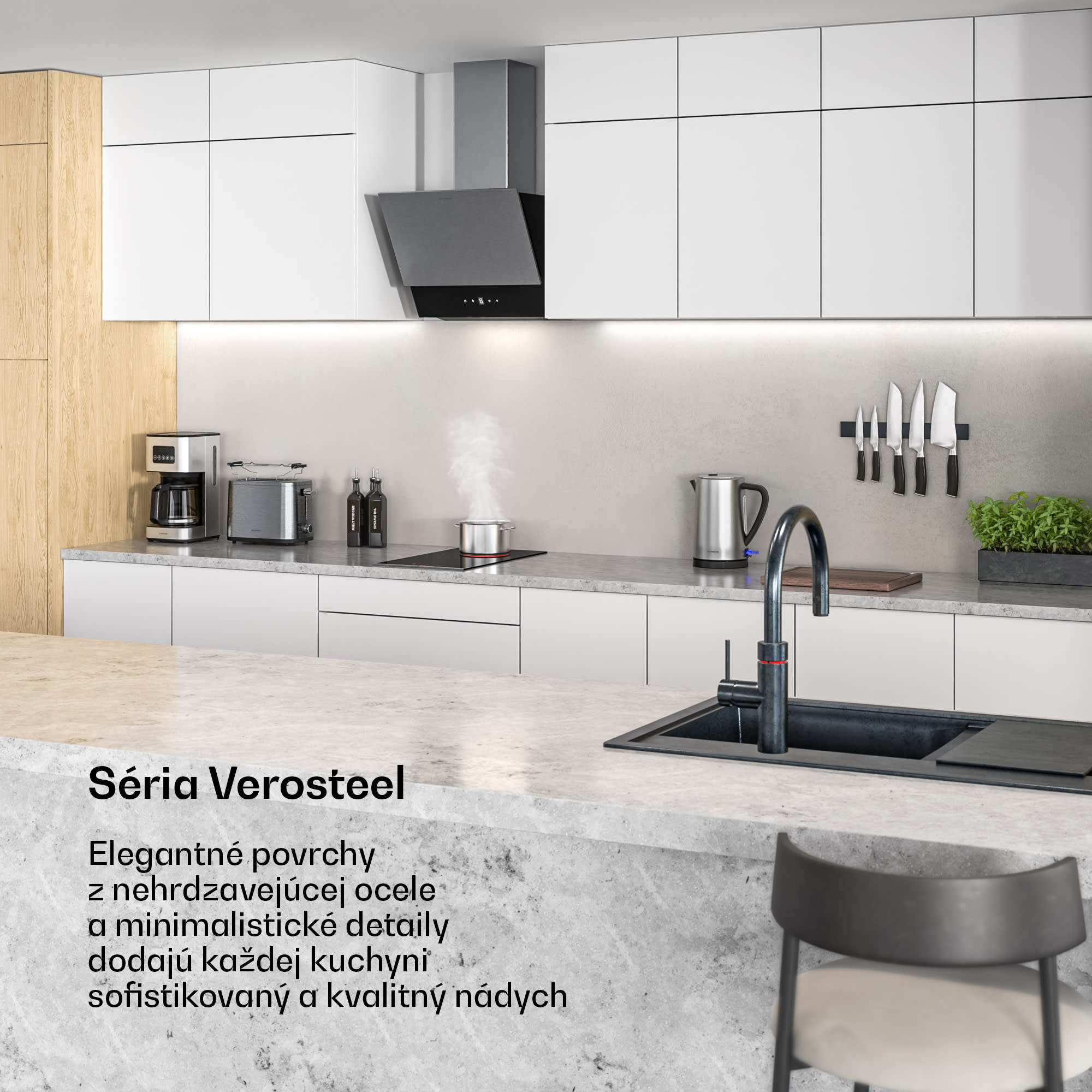 Klarstein Verosteel sklokeramická varná doska | Minimalistická, výkonná | 2 varné zóny | 3000 W | 30 cm – Obrázok 2
