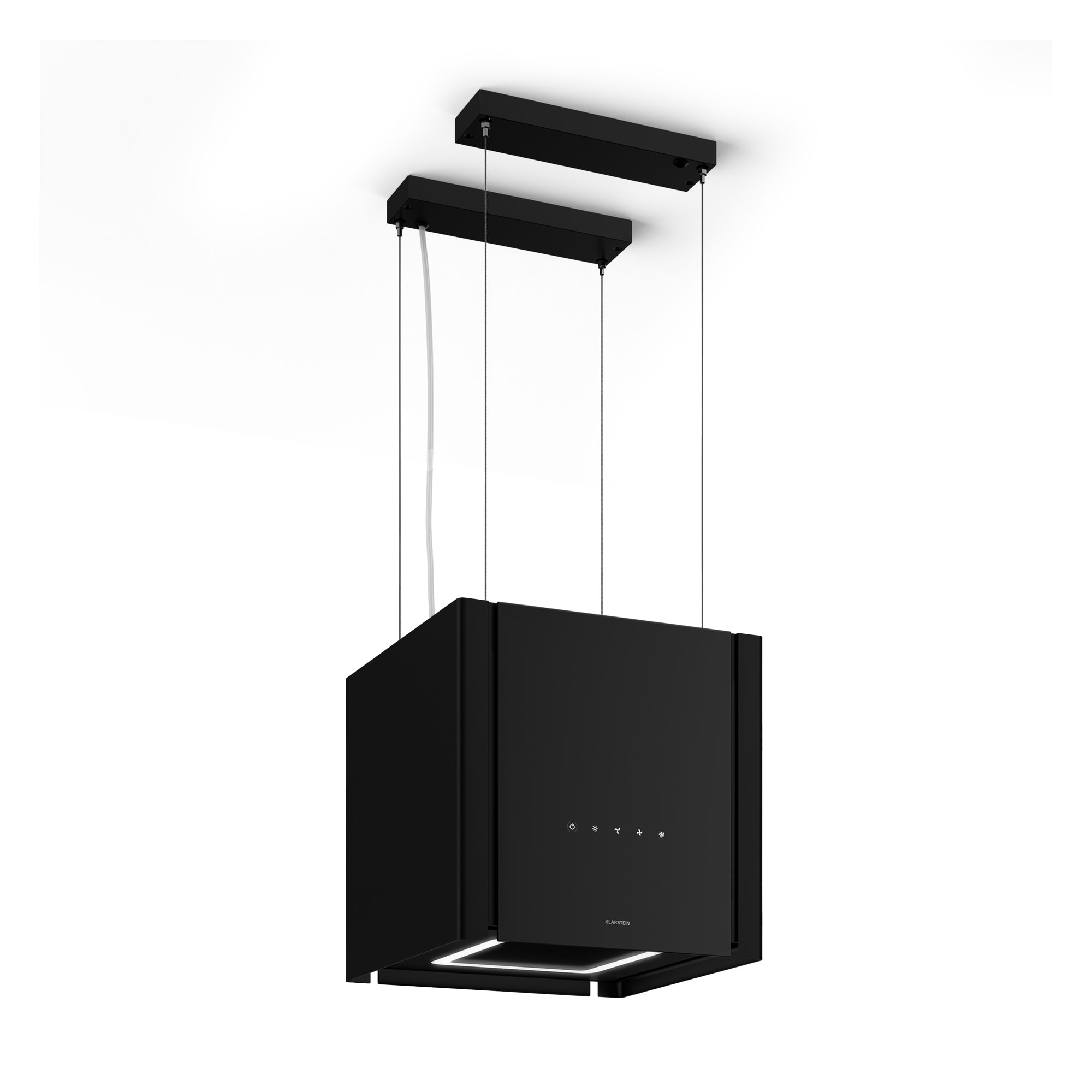 Klarstein Velaire odsávač pár s výsuvnou funkciou 40 cm | Elegantný, minimalistický, výkonný | EEC A++ | 601 m³/h