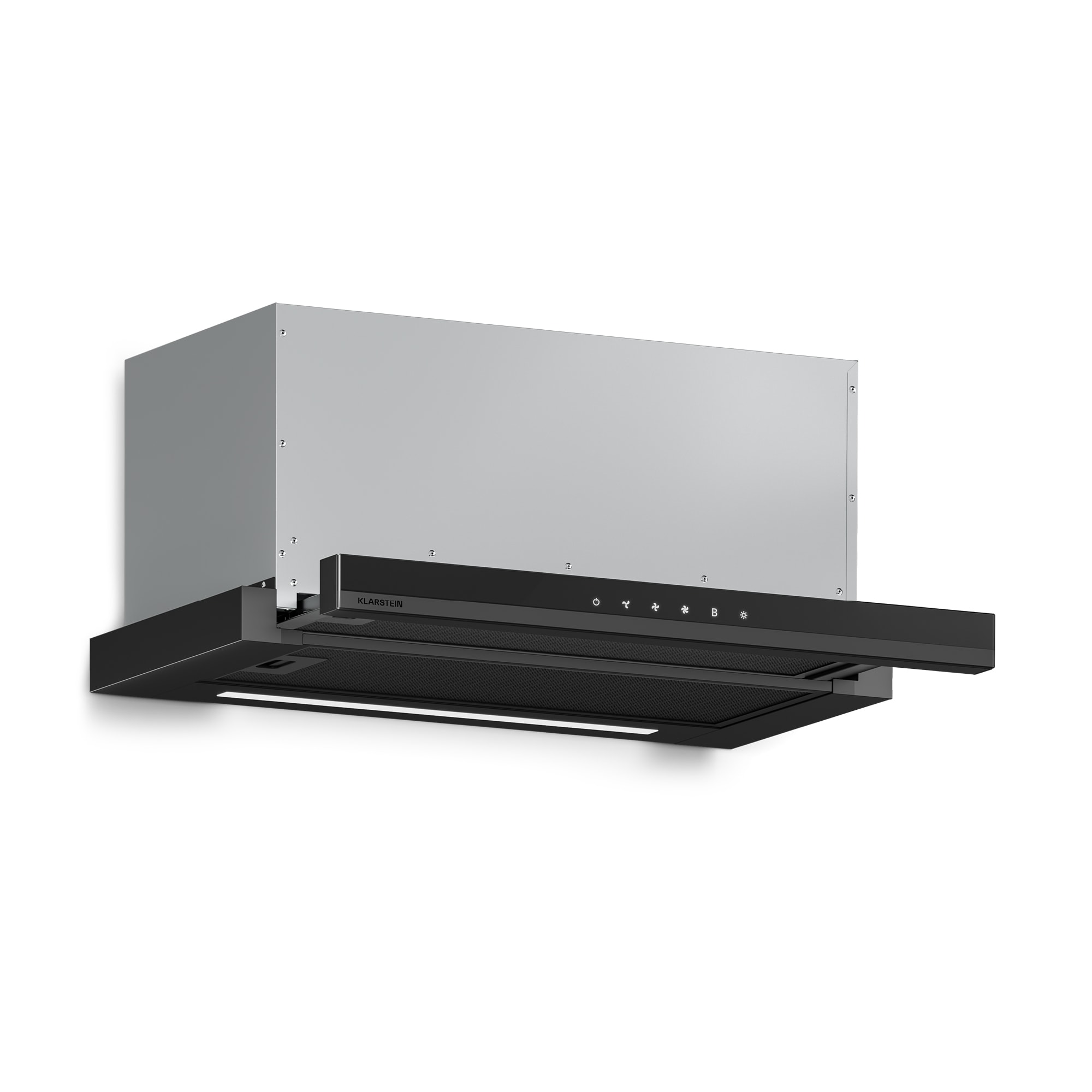 Klarstein Velaire vysúvacia digestorová kapucňa 60 cm | Elegantná, minimalistická, výkonná | EEC A++ | 891 m³/h