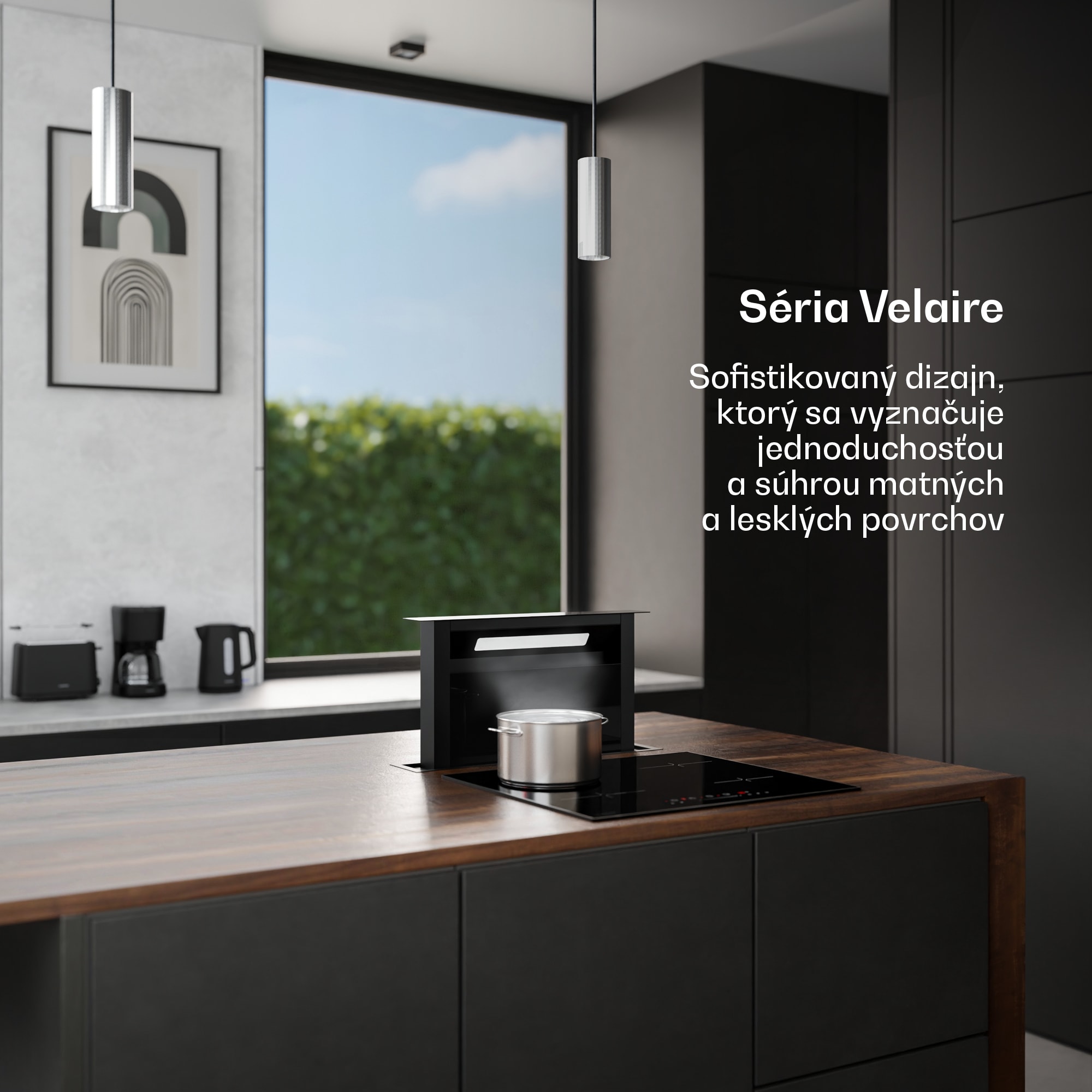 Klarstein Velaire Downdraft systém | Elegantný, minimalistický, výkonný | Energetická trieda A++ | 853 m³/h | 60 cm – Obrázok 2